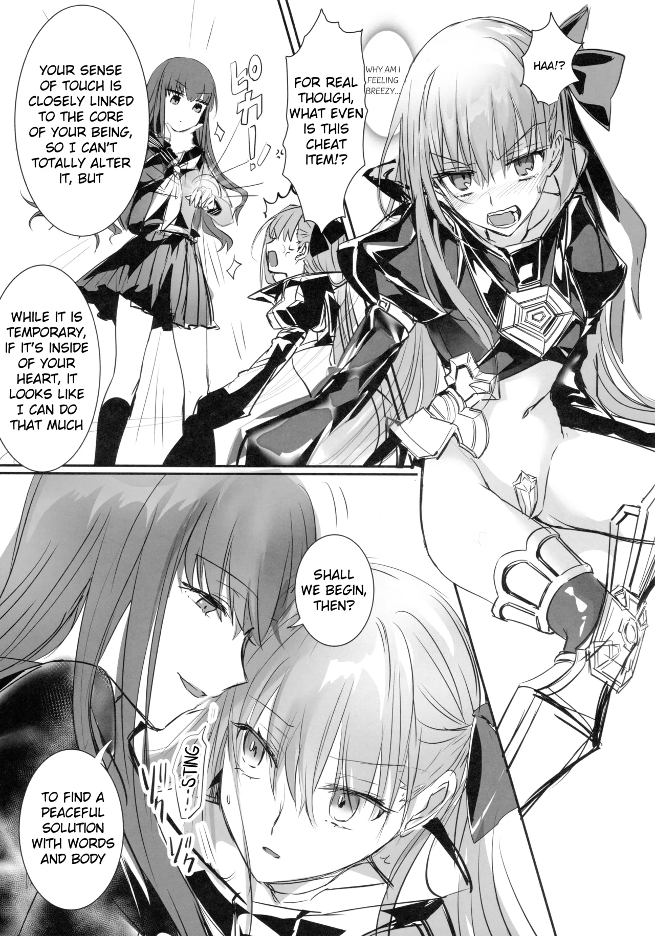 Hakuno wa Mujihi na Tsuki no Joou page 14 featuring passionlip fate extra parody - yuri females only hentai manga - read online free