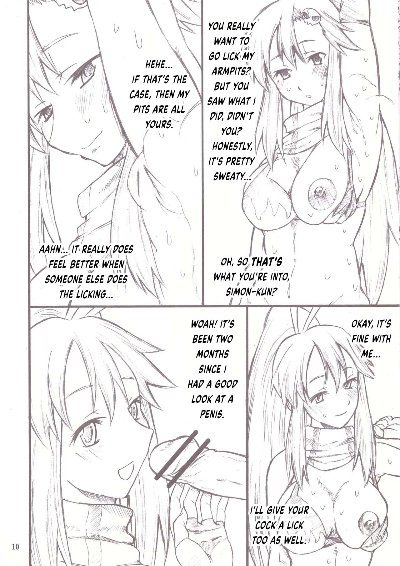 Yokohumi page 10 featuring yoko ritona tengen toppa gurren lagann parody - sole female hentai manga - read online free