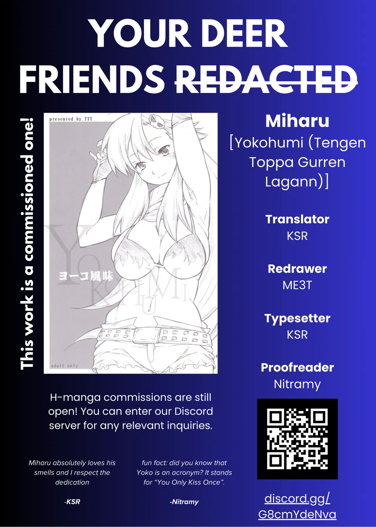 Yokohumi page 21 featuring yoko ritona tengen toppa gurren lagann parody - sole female hentai manga - read online free