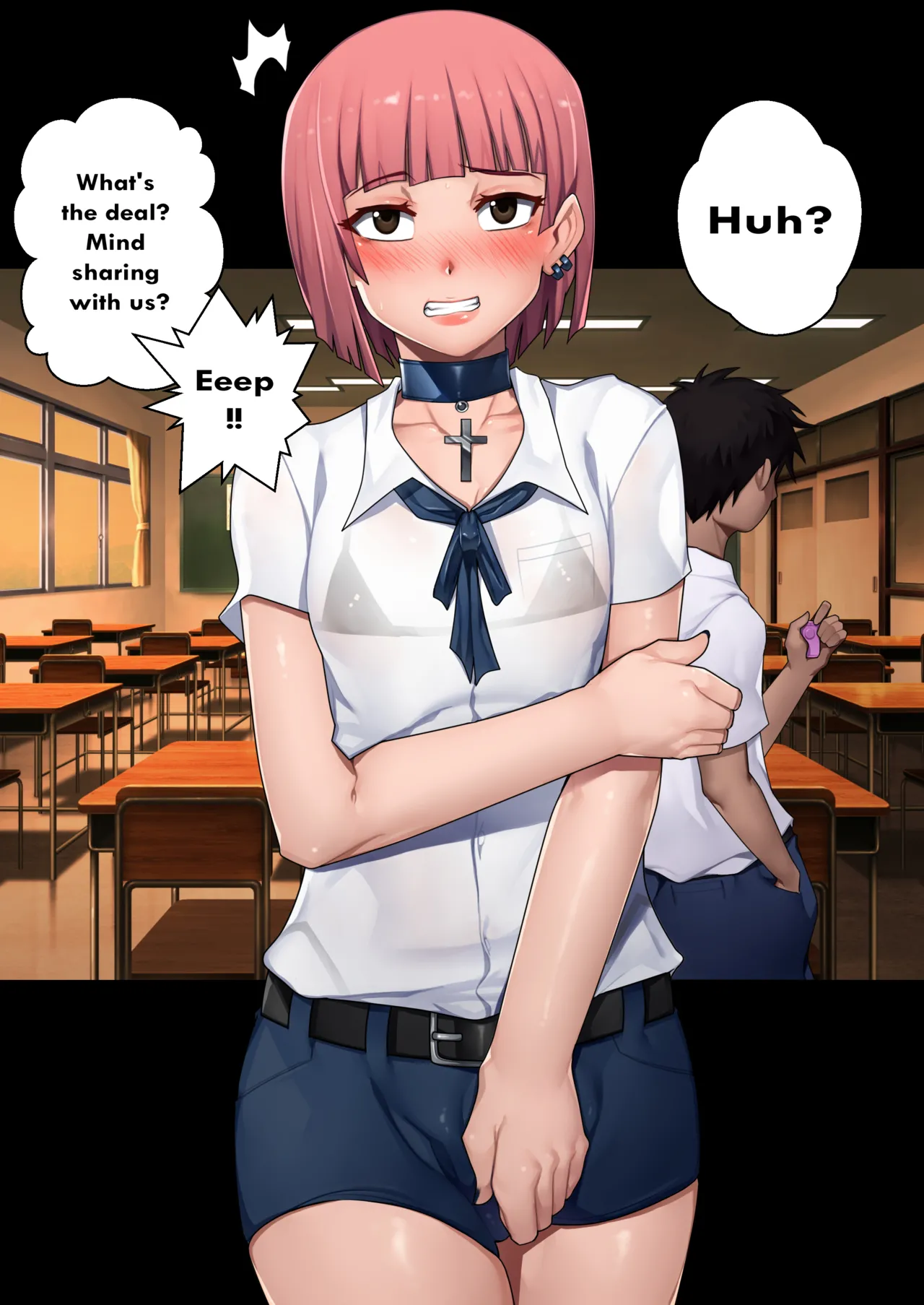 My bitch friend 6 page 73 original parody - mosaic censorship stockings hentai manga - read online free