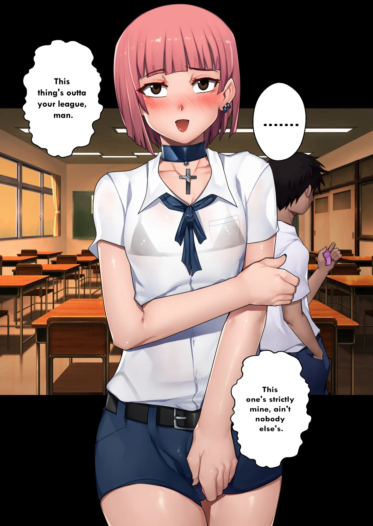 My bitch friend 6 page 74 original parody - mosaic censorship stockings hentai manga - read online free