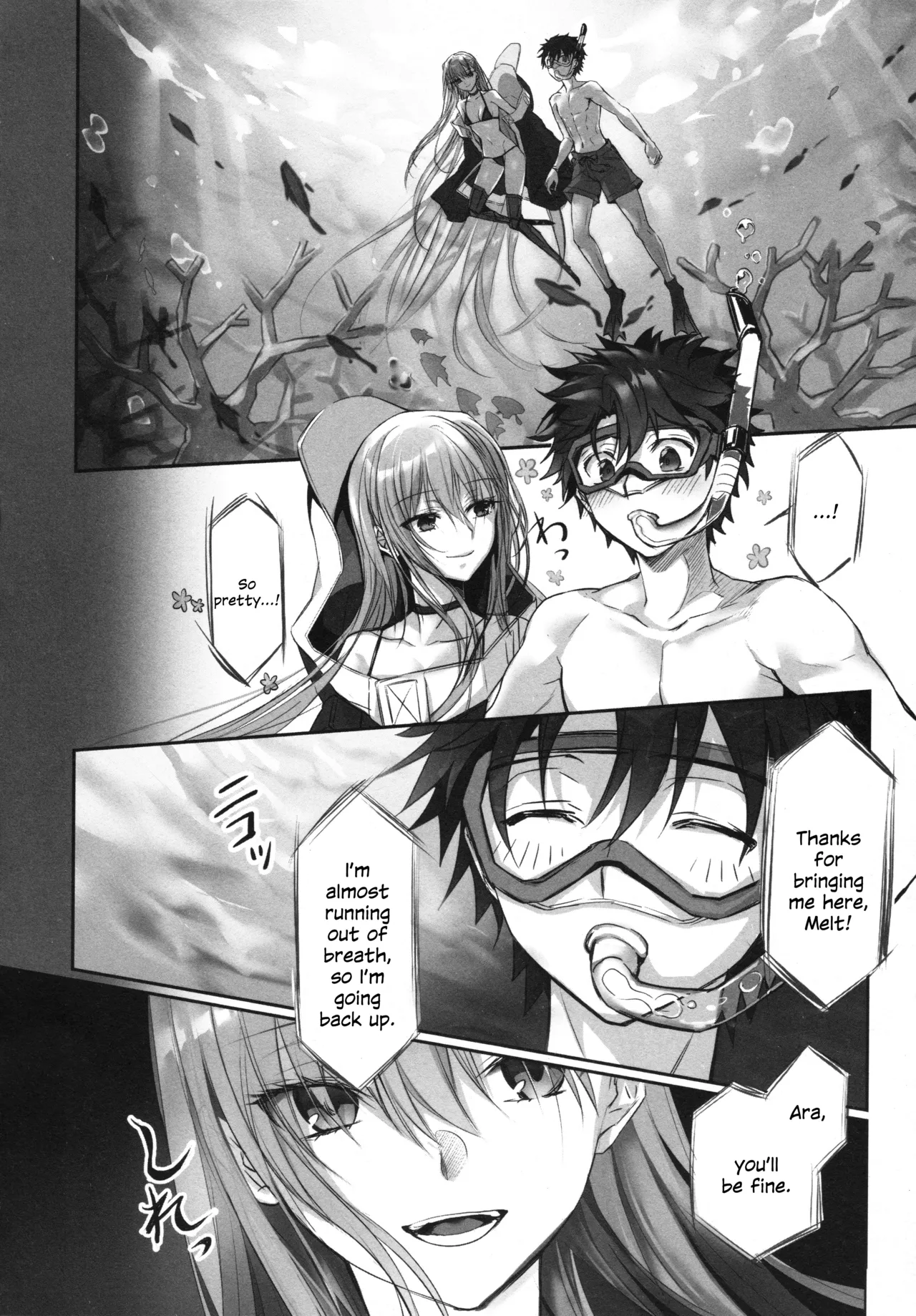 Meltryllis Soushuuhen "ALL DRAIN" page 142 featuring meltryllis fate grand order parody - no penetration soushuuhen hentai manga - read online free