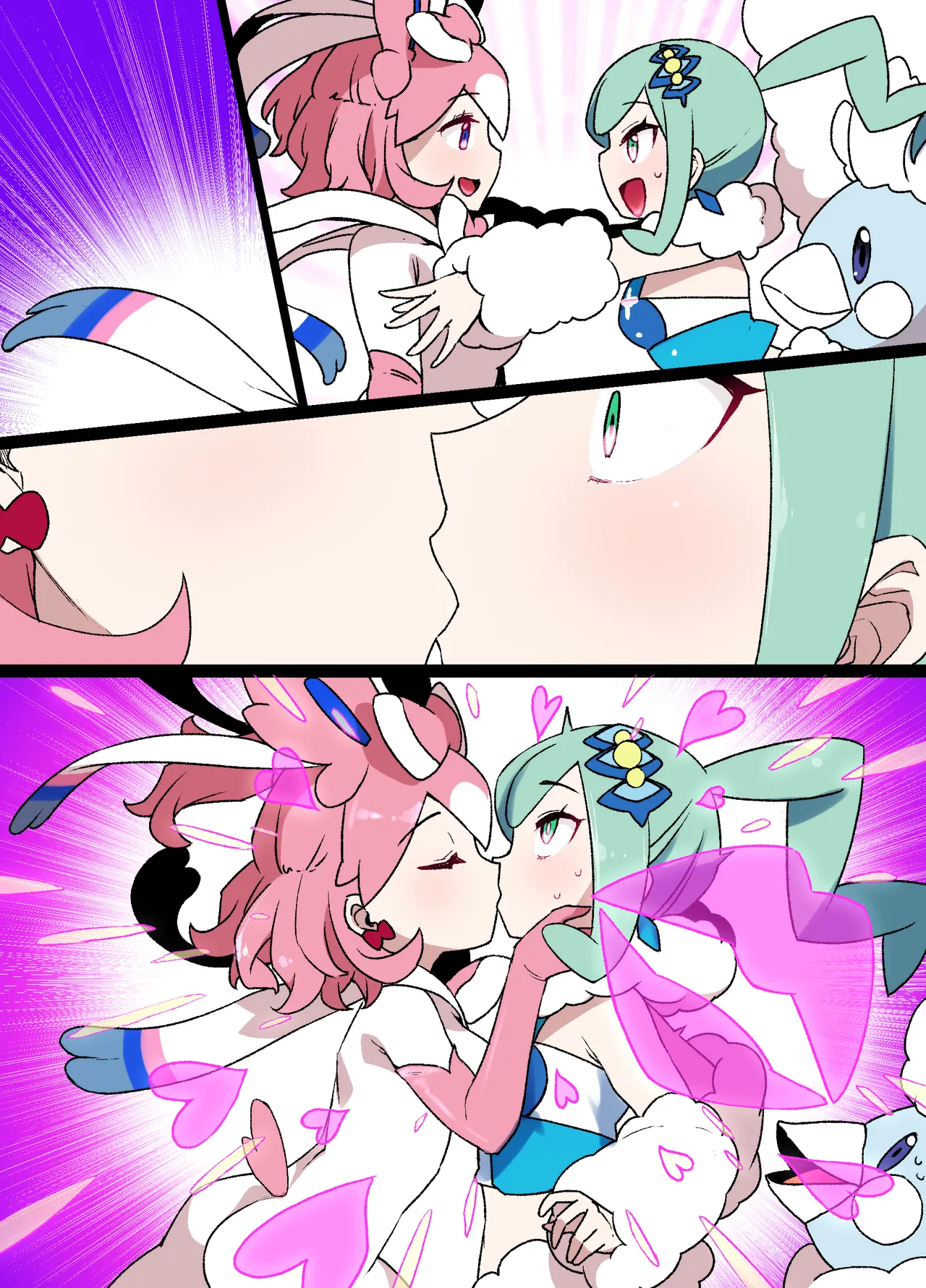 スレイブボール洗脳 ルチア＆メガチルタリス page 11 featuring serena pokemon parody - nakadashi yuri hentai manga - read online free