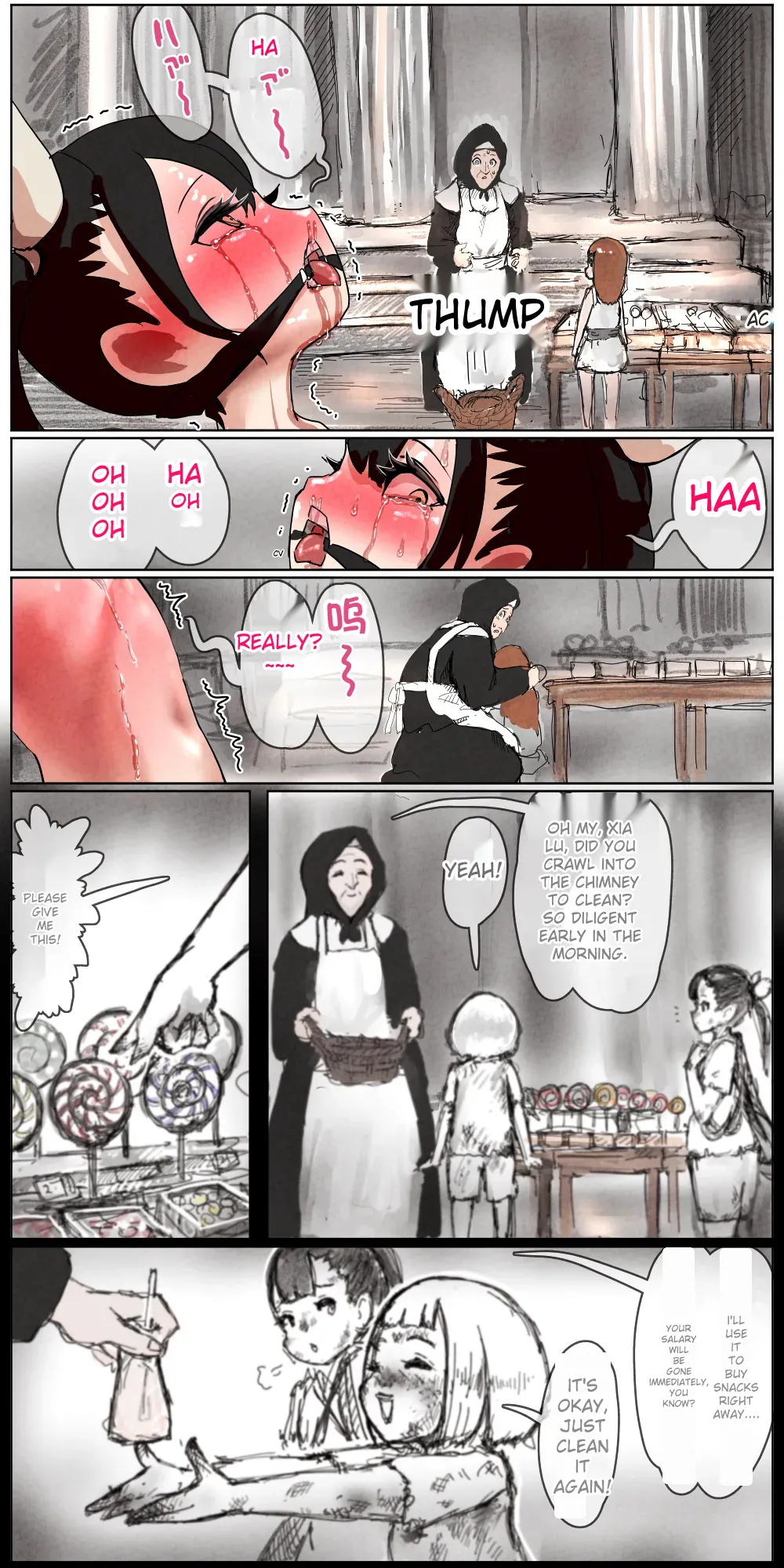 Haiboku Kenshi ~ The story of a woman who was defeated by a samurai Kenshi page 136 original parody - futanari bondage hentai manga - read online free