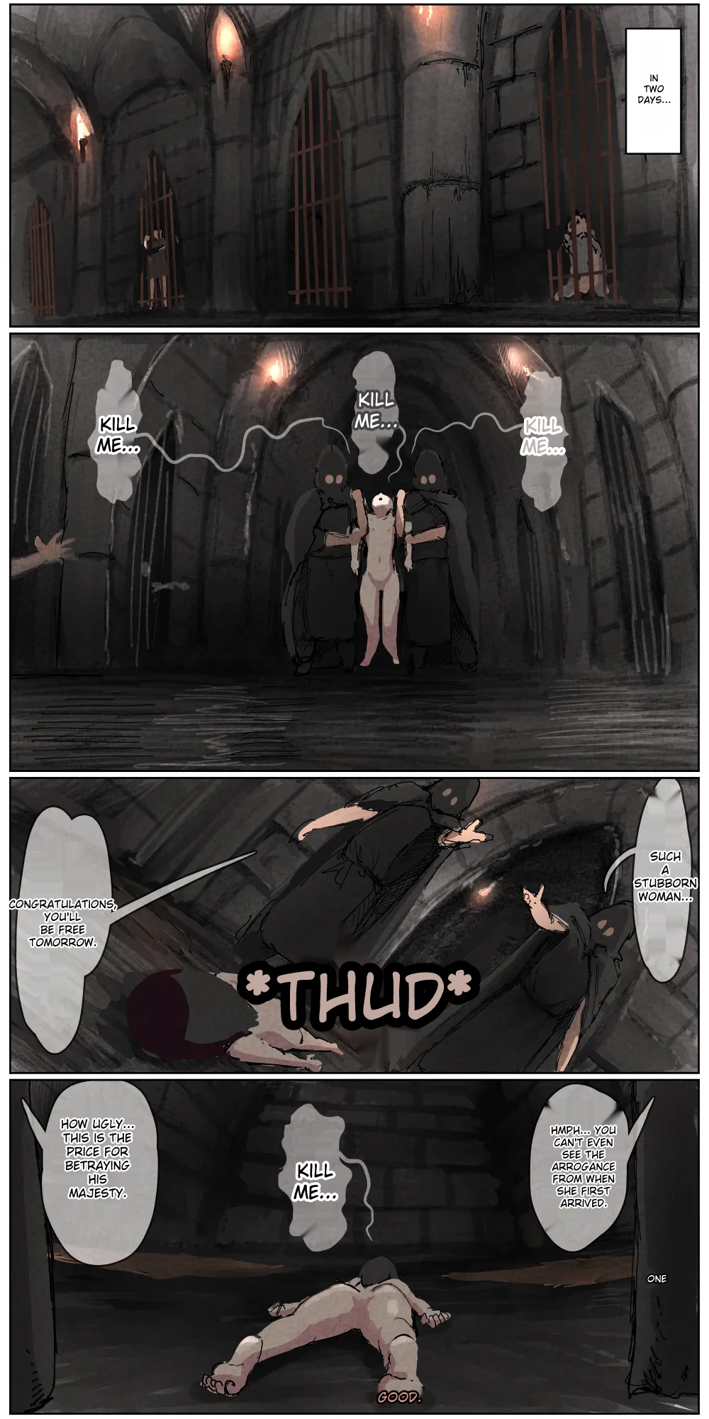 Haiboku Kenshi ~ The story of a woman who was defeated by a samurai Kenshi page 139 original parody - mosaic censorship rough translation hentai manga - read online free