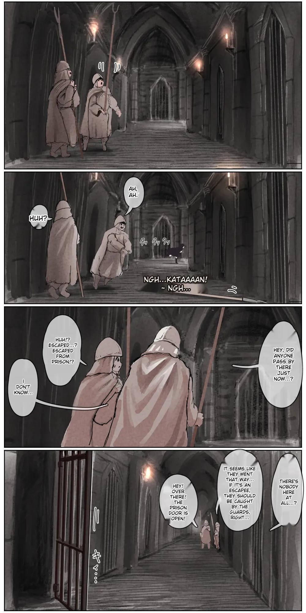 Haiboku Kenshi ~ The story of a woman who was defeated by a samurai Kenshi page 146 - rough translation hentai manga - read online free