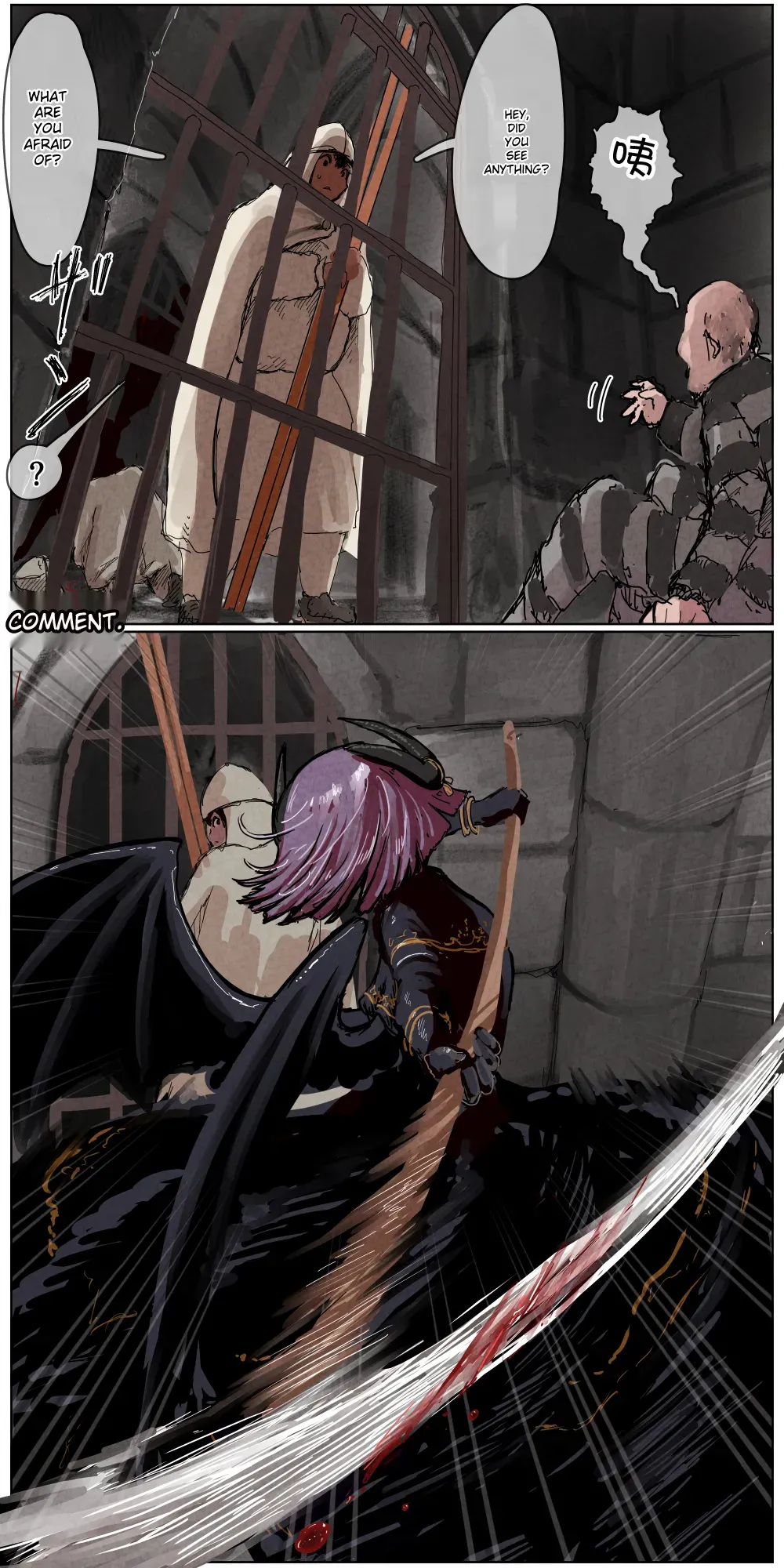 Haiboku Kenshi ~ The story of a woman who was defeated by a samurai Kenshi page 148 - rough translation hentai manga - read online free