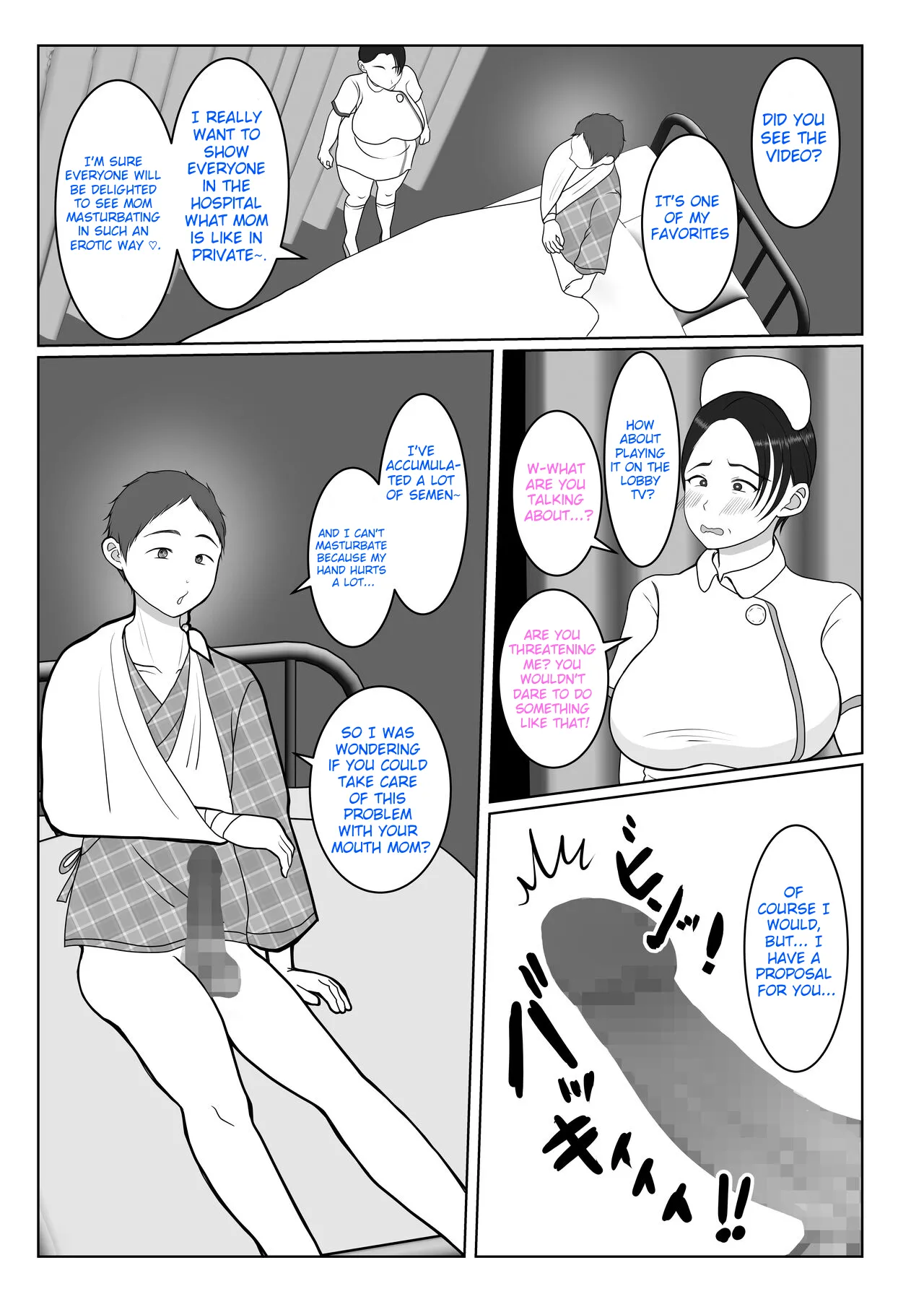 The story of how my stubborn nurse mother became my girlfriend! page 15 original parody - sole female sole male hentai manga - read online free
