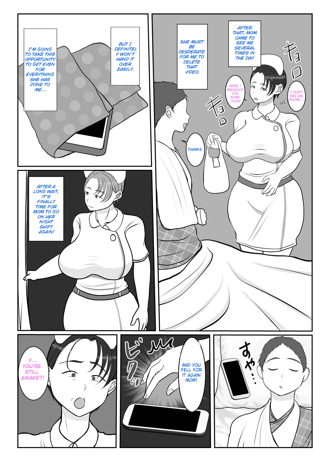 The story of how my stubborn nurse mother became my girlfriend! page 22 original parody - sole female sole male hentai manga - read online free
