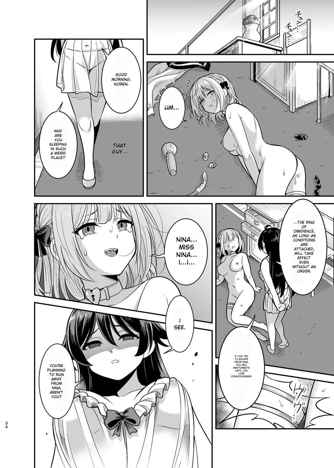 Yandere young lady's sexual slave education - Page 33