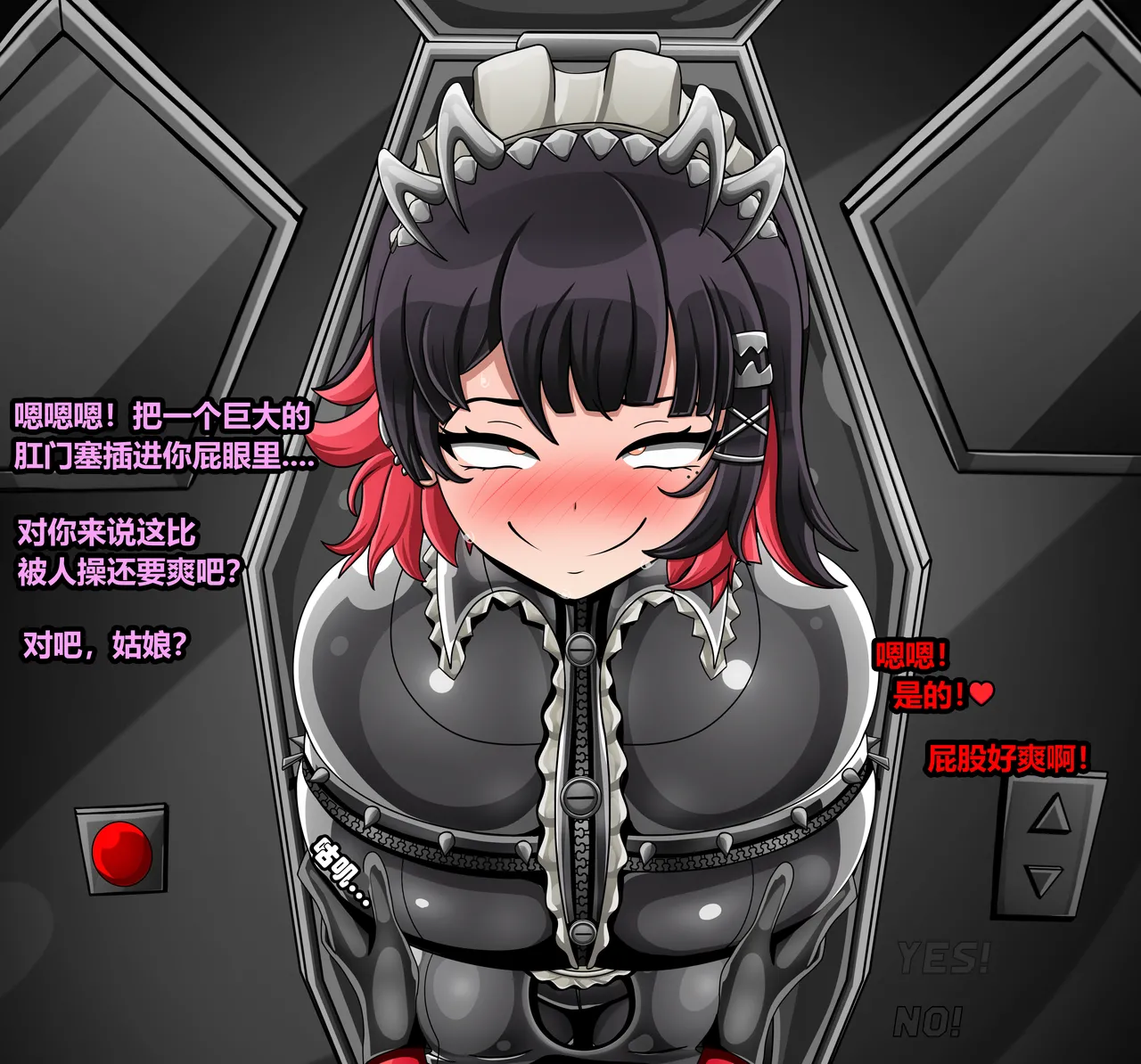 ELLEN JOE page 61 featuring ellen joe zenless zone zero parody - latex tail hentai manga - read online free