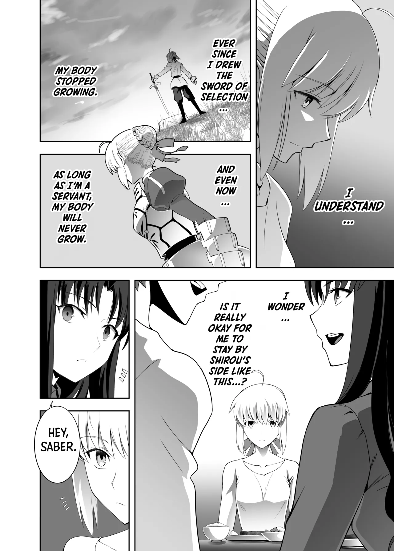 SABER COMPLEX 2 page 15 featuring saber fate stay night parody - sole female sole male hentai manga - read online free