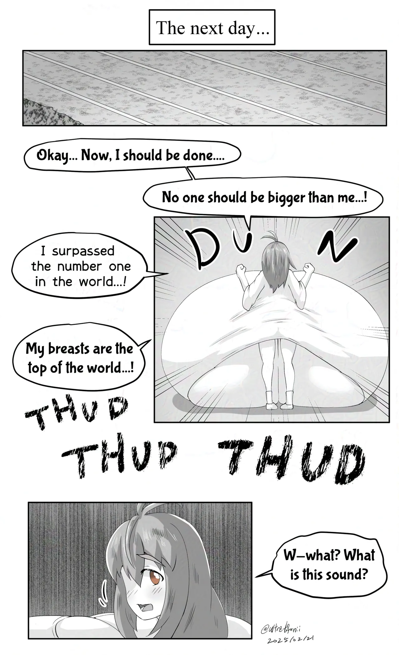 Surpassing Size by UrutoraTofuNii page 20 original parody - big breasts huge breasts hentai manga - read online free