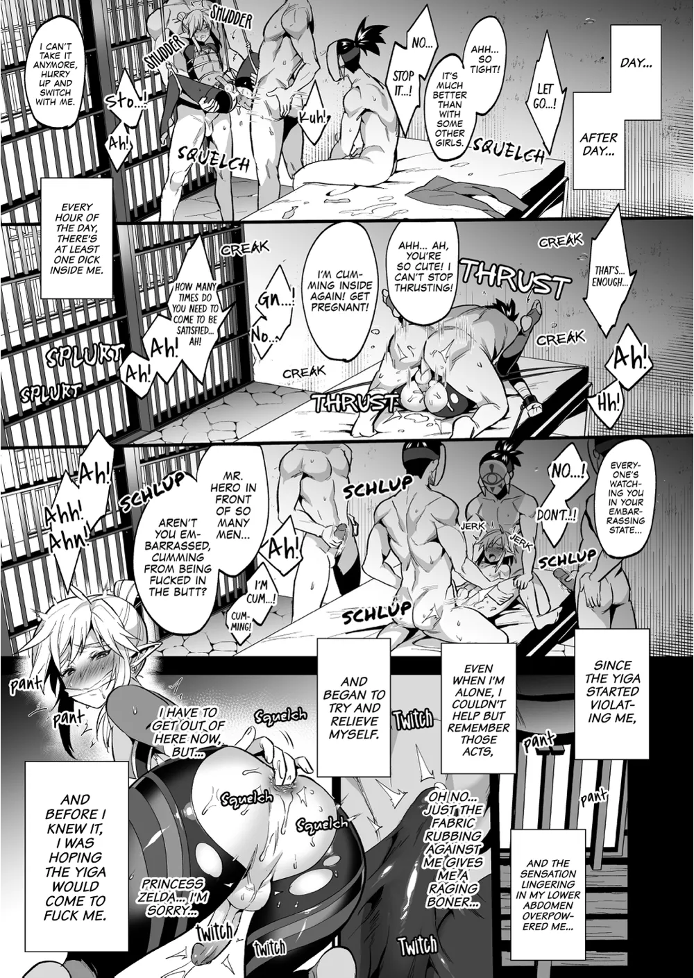 [Morittokoke (Morikoke)] Eiketsu Ninja Gaiden ~Haiboku Hen~ The Legend of Zelda dj [Eng] {Decensored} - Page 17
