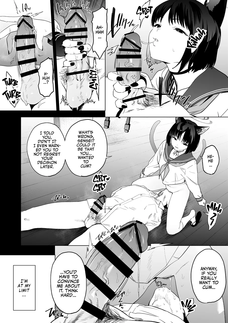 Kikyou no Numarase Shasei Kanrijutsu | Kikyou's WILD Sperm Technique page 13 featuring kikyou kiryuu blue archive parody - sole female sole male hentai manga - read online free