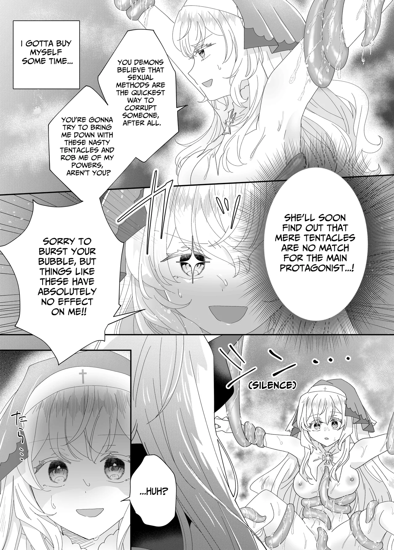 Tensei Cheat Seijo wa Les Inma ni Otosareru | Reincarnated Cheat Saintess Falls To A Lesbian Succubus page 16 original parody - nakadashi gloves hentai manga - read online free