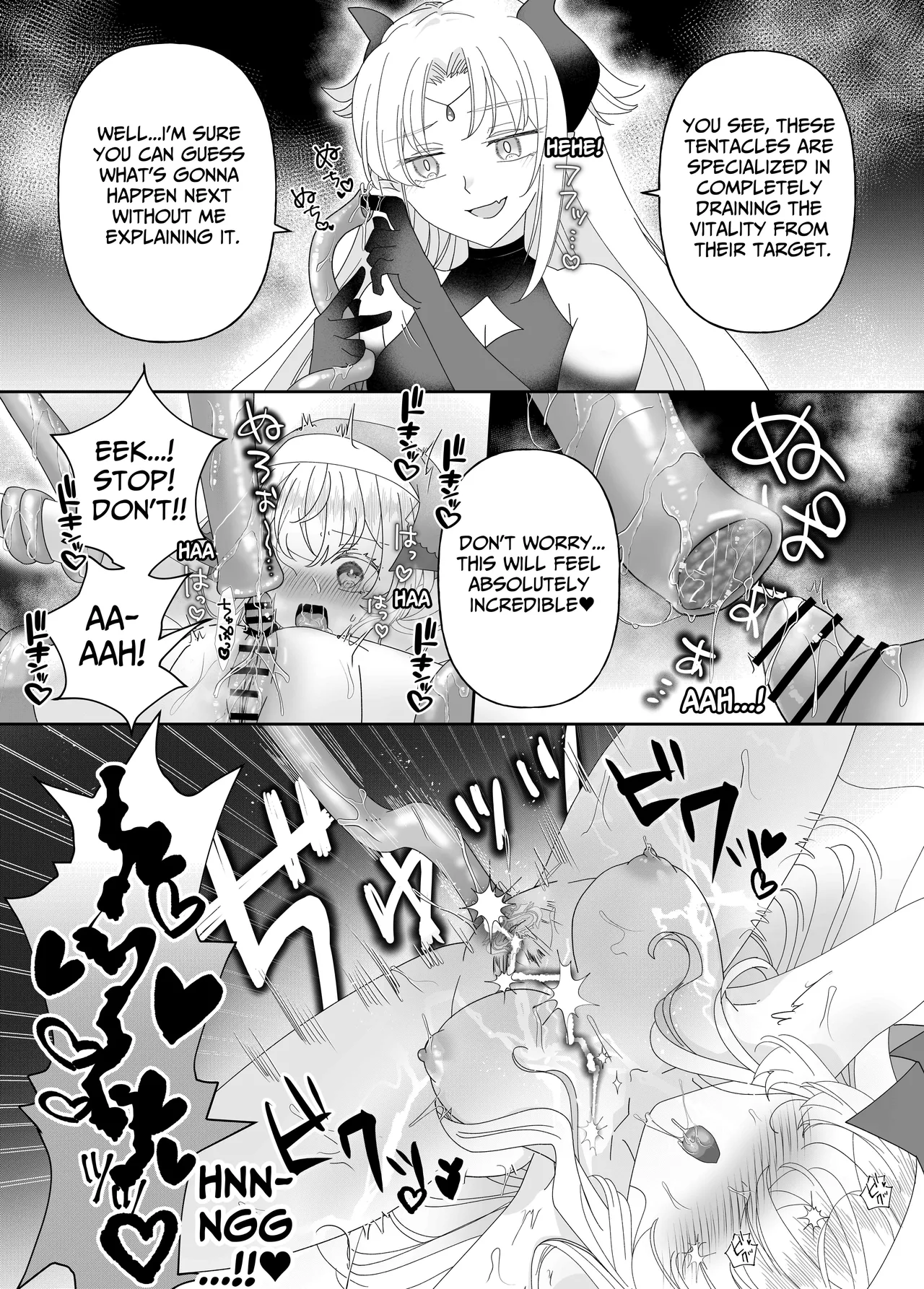 Tensei Cheat Seijo wa Les Inma ni Otosareru | Reincarnated Cheat Saintess Falls To A Lesbian Succubus page 28 original parody - squirting futanari hentai manga - read online free