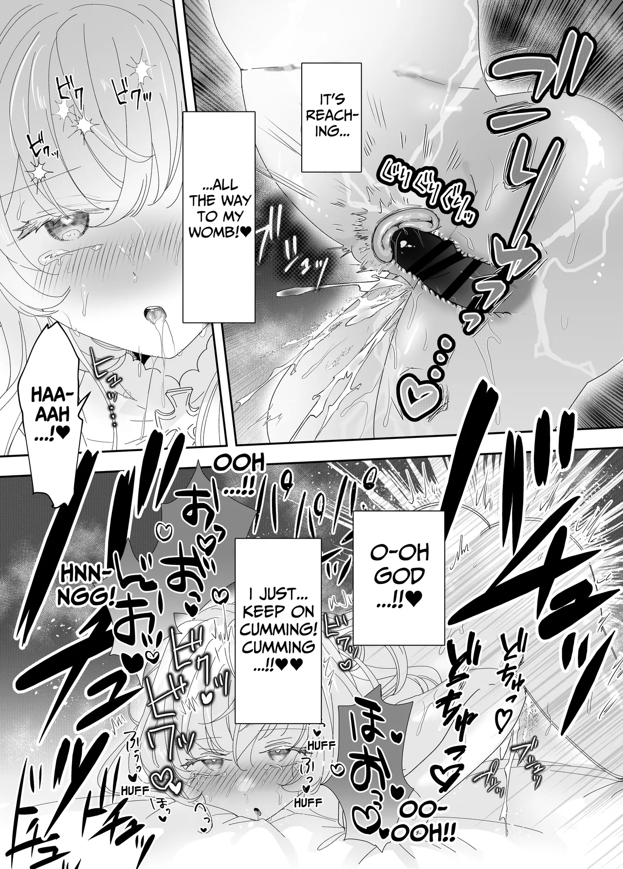 Tensei Cheat Seijo wa Les Inma ni Otosareru | Reincarnated Cheat Saintess Falls To A Lesbian Succubus page 41 original parody - nakadashi gloves hentai manga - read online free