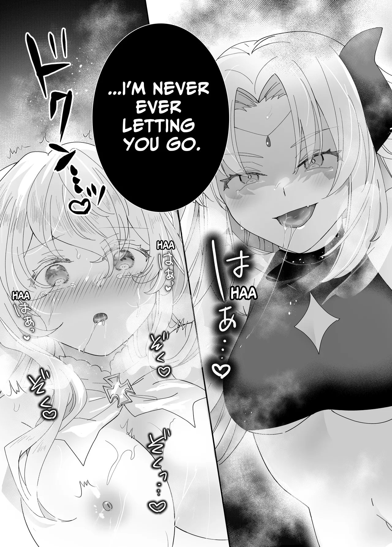 Tensei Cheat Seijo wa Les Inma ni Otosareru | Reincarnated Cheat Saintess Falls To A Lesbian Succubus page 44 original parody - squirting futanari hentai manga - read online free