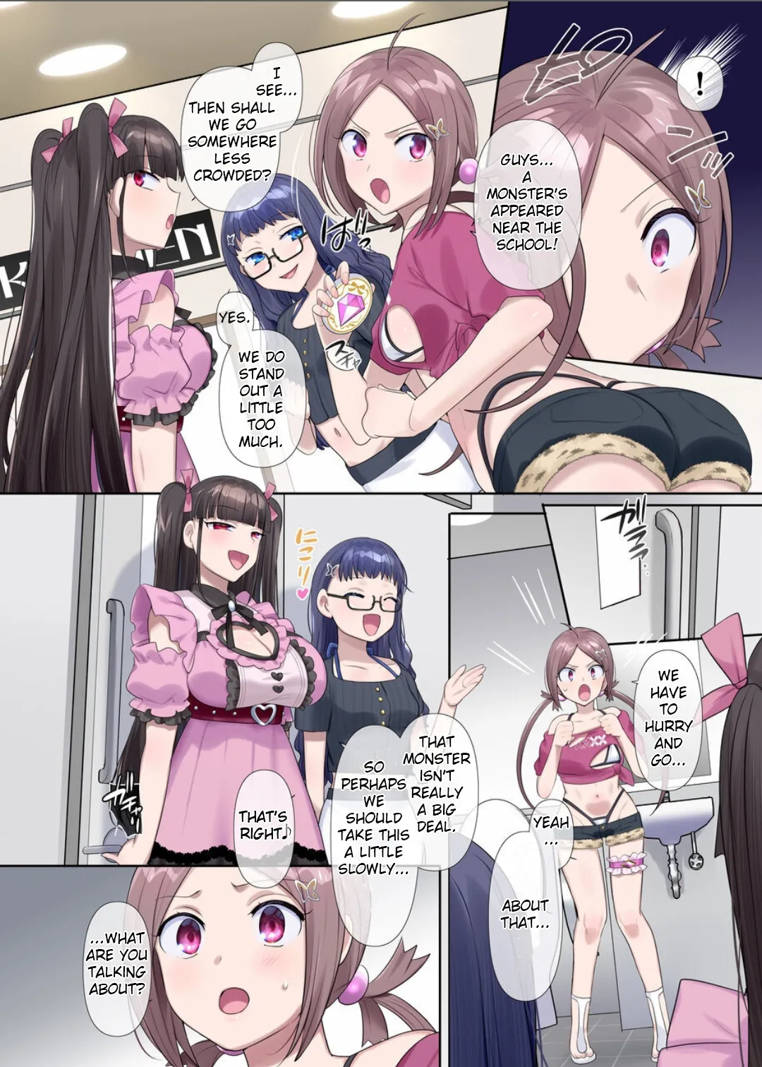 [Hairu Nukemichi (Hiiragi Popura)] Mugen Seiki Exphantom Season 3 ~Subete o Ubawareru Kibou no Mahou Shoujo~ Zenpen [English] [TheFrogManScans] page 21 original parody - full color hotpants hentai manga - read online free
