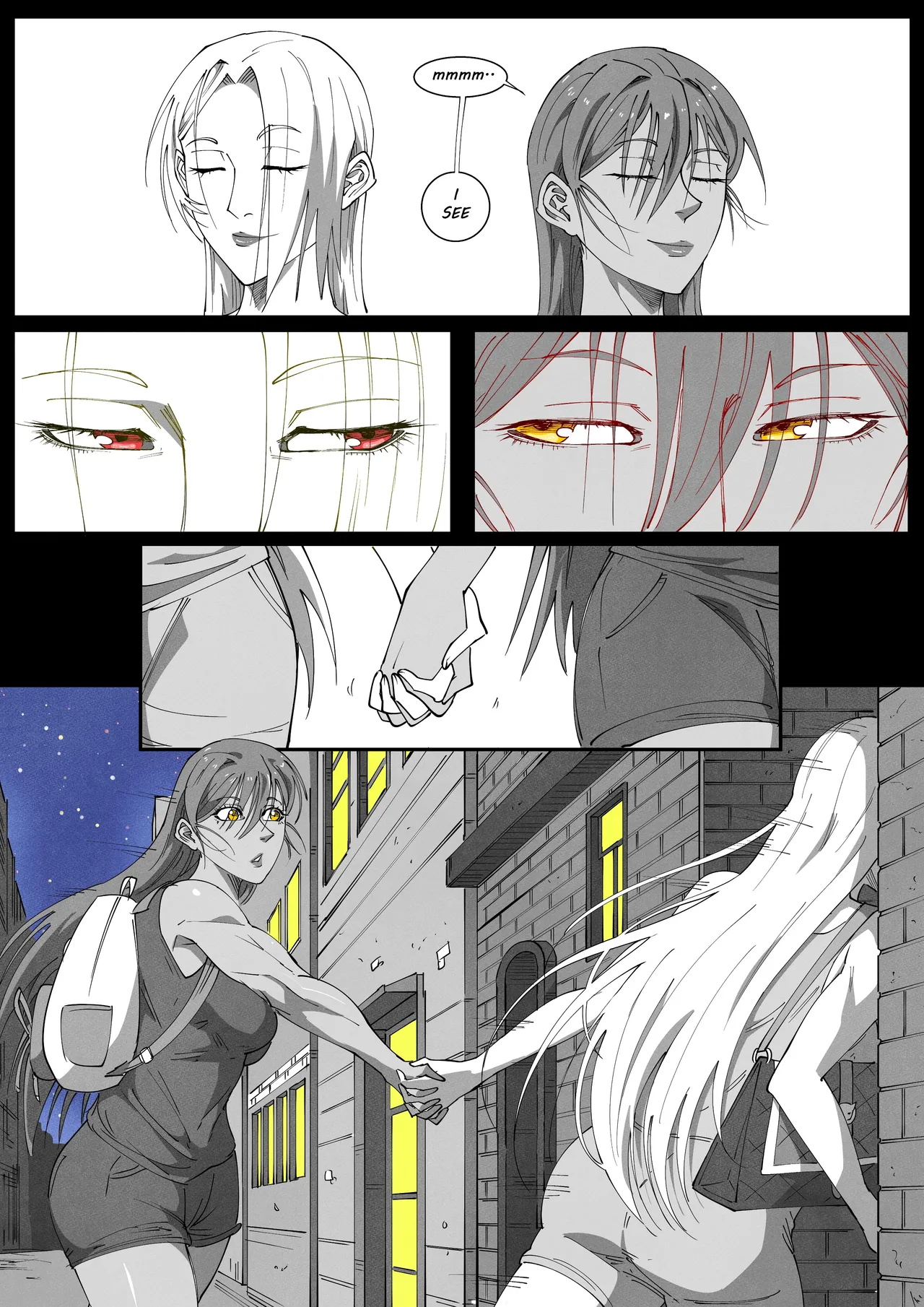 GNO: Girl's Night Out - Issue 02 page 124 original parody - ttf threesome futanari hentai manga - read online free