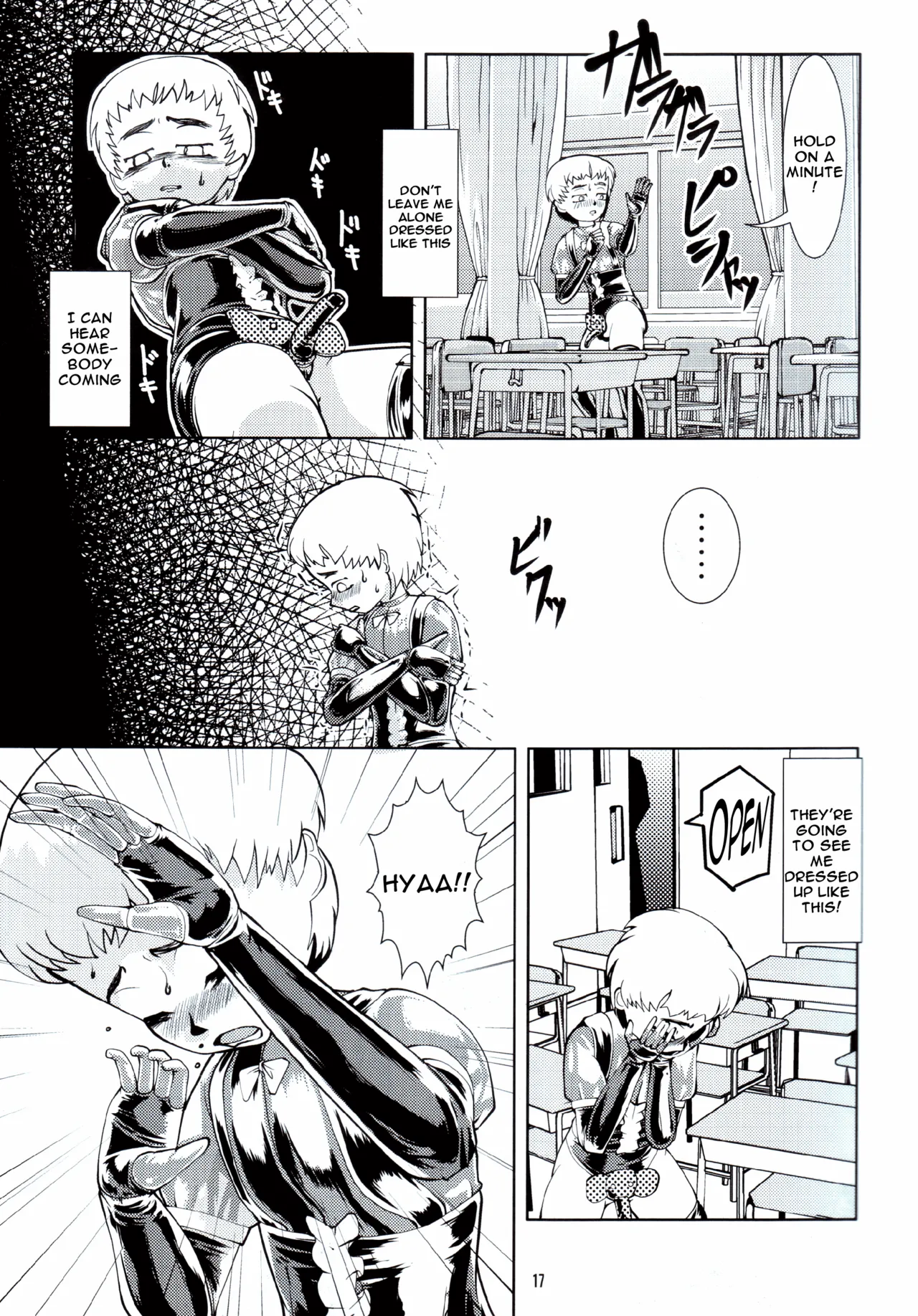 Fetish Academy page 17 - blindfold femdom hentai manga - read online free