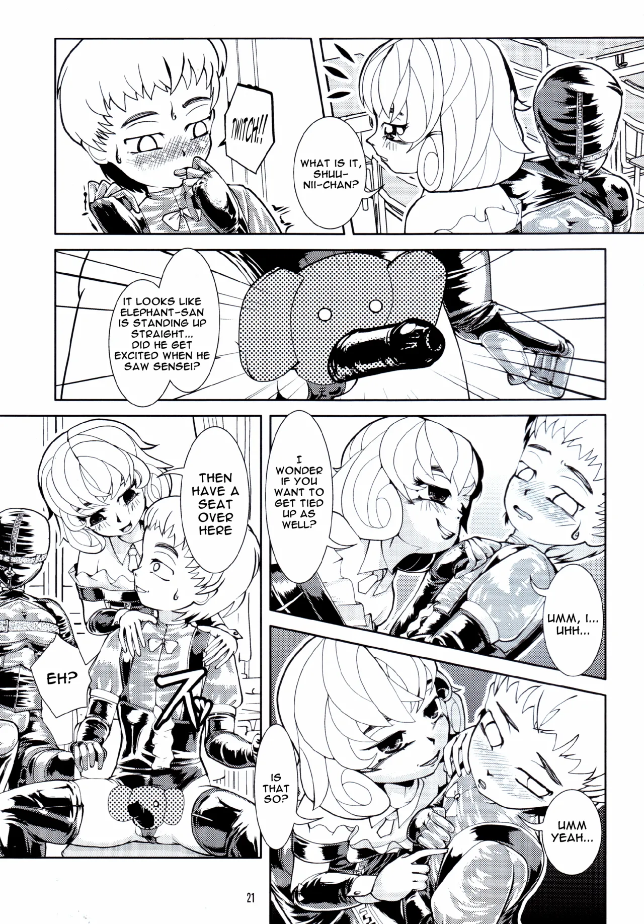 Fetish Academy page 21 original parody - gag femdom hentai manga - read online free