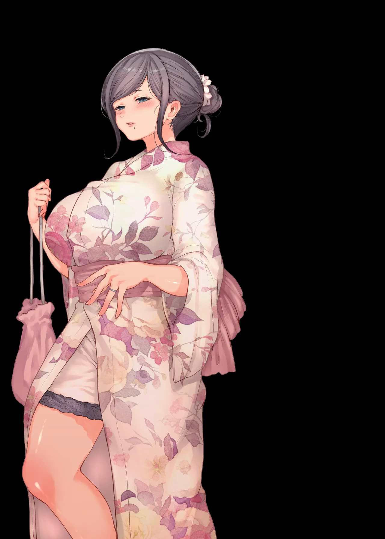 [RAID SLASH (Kuro Koeda)] Gibo o Ore no Mesu ni Shita Hi | 將繼母(母親)據爲己有的那天 [Chinese] page 65 original parody - nakadashi full color hentai manga - read online free