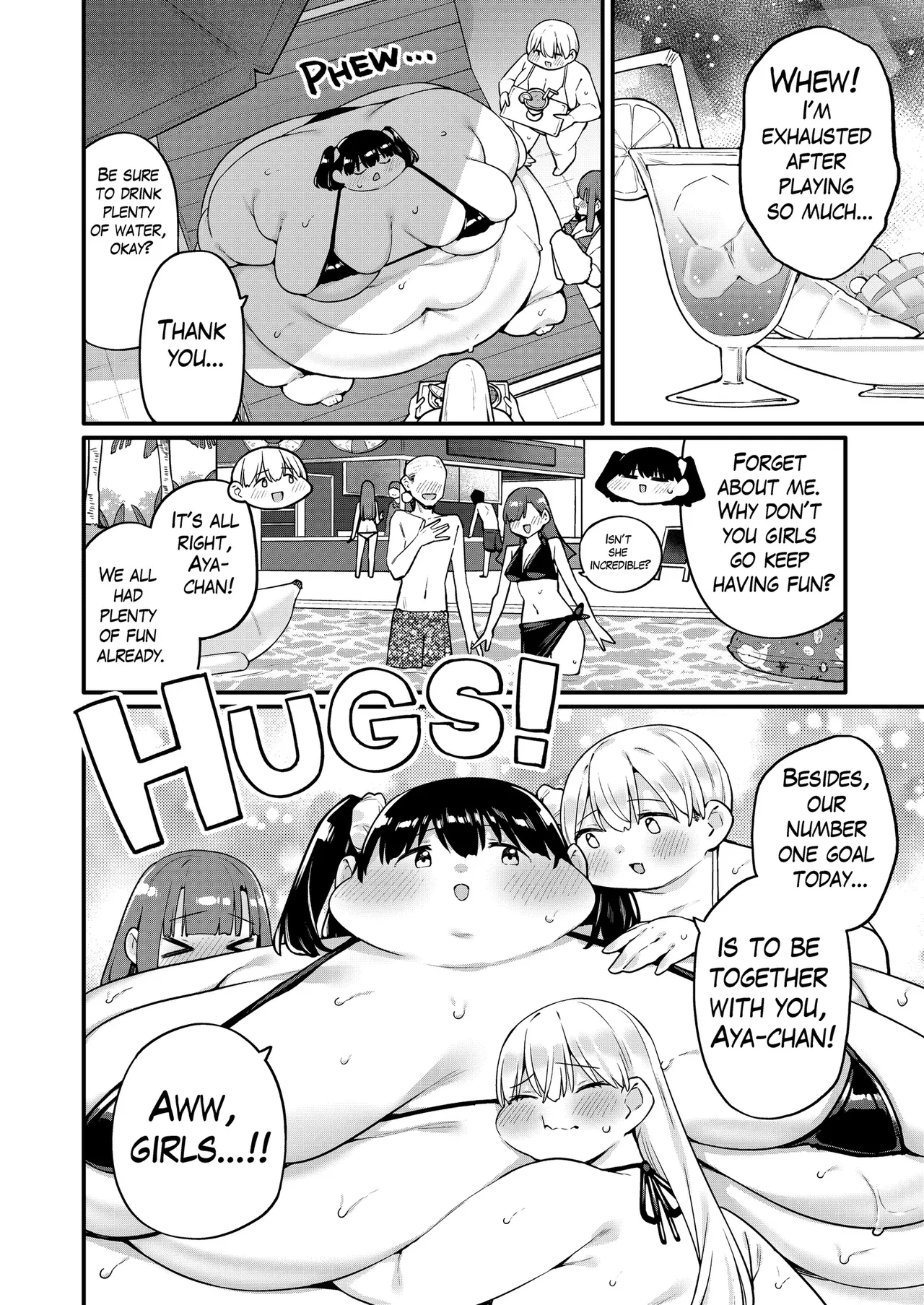 Ayano's Weight Gain Diary: Dream! page 14 original parody - rough translation bbw hentai manga - read online free