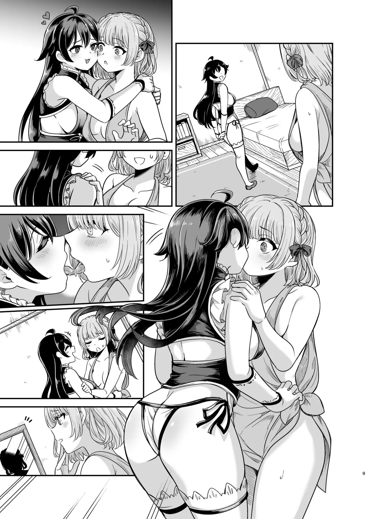 [Seika Kairaku Shoten (Takeshisu)] Yandere Ojou-sama no Seidorei Kyouiku ~Meimon Kizoku no Ojou-sama ga Kaitorareta Saki wa Osananajimi no Ie deshita~ page 54 original parody - mosaic censorship stockings hentai manga - read online free