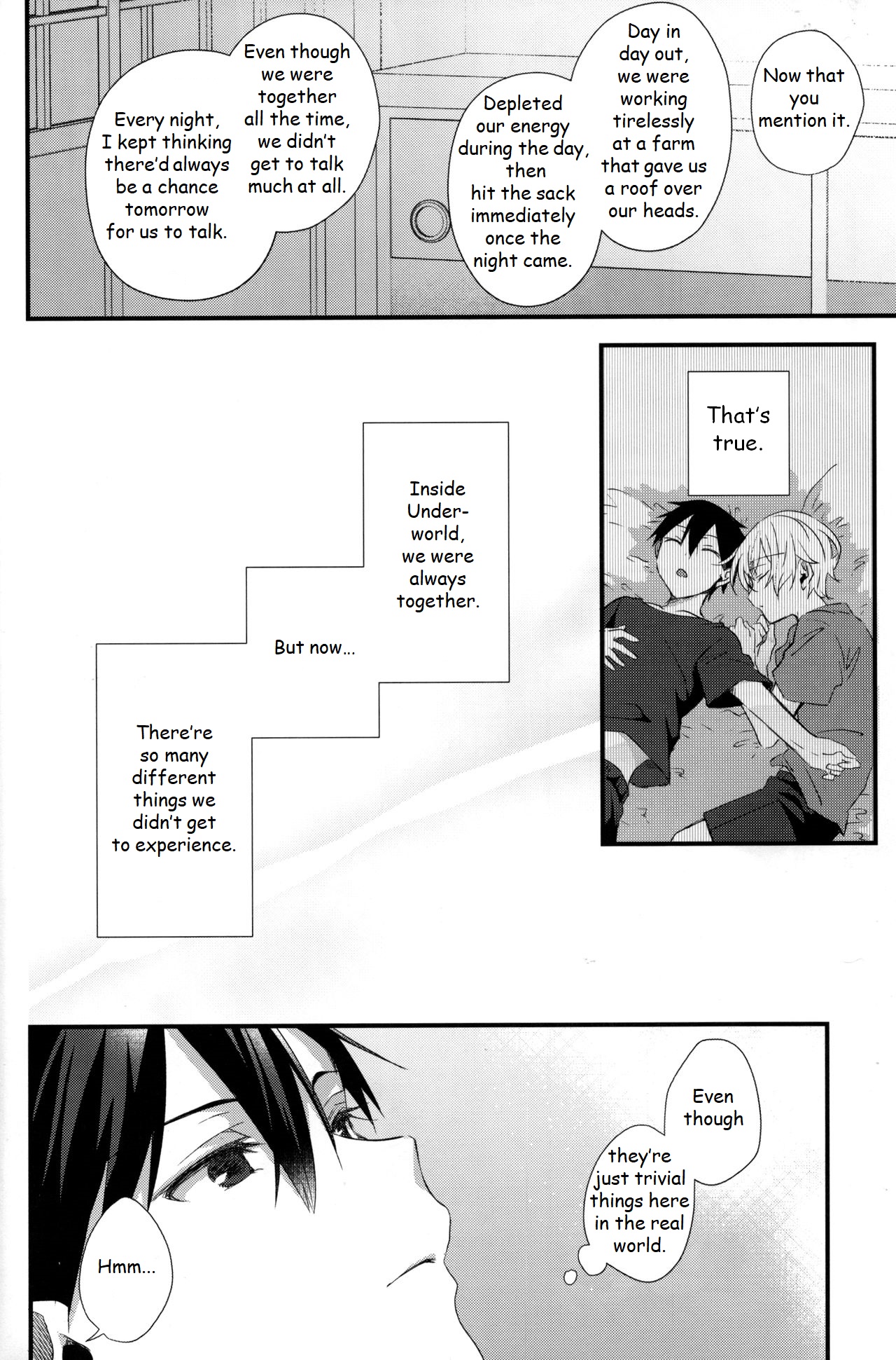 Close to you. page 14 featuring kazuto kirigaya sword art online parody - anal kimono hentai manga - read online free