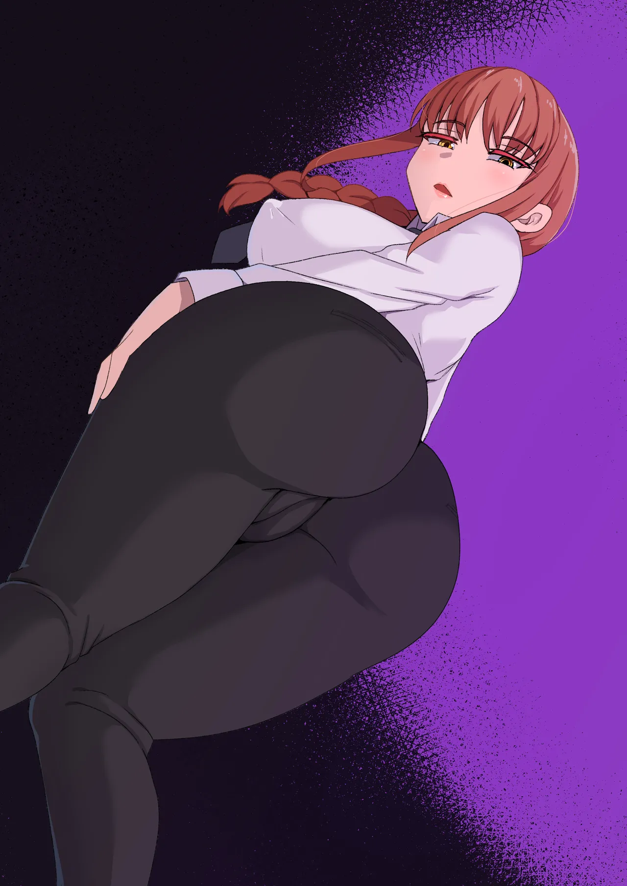 B-Trayal 42 Makima page 16 featuring makima chainsaw man parody - mmf threesome group hentai manga - read online free