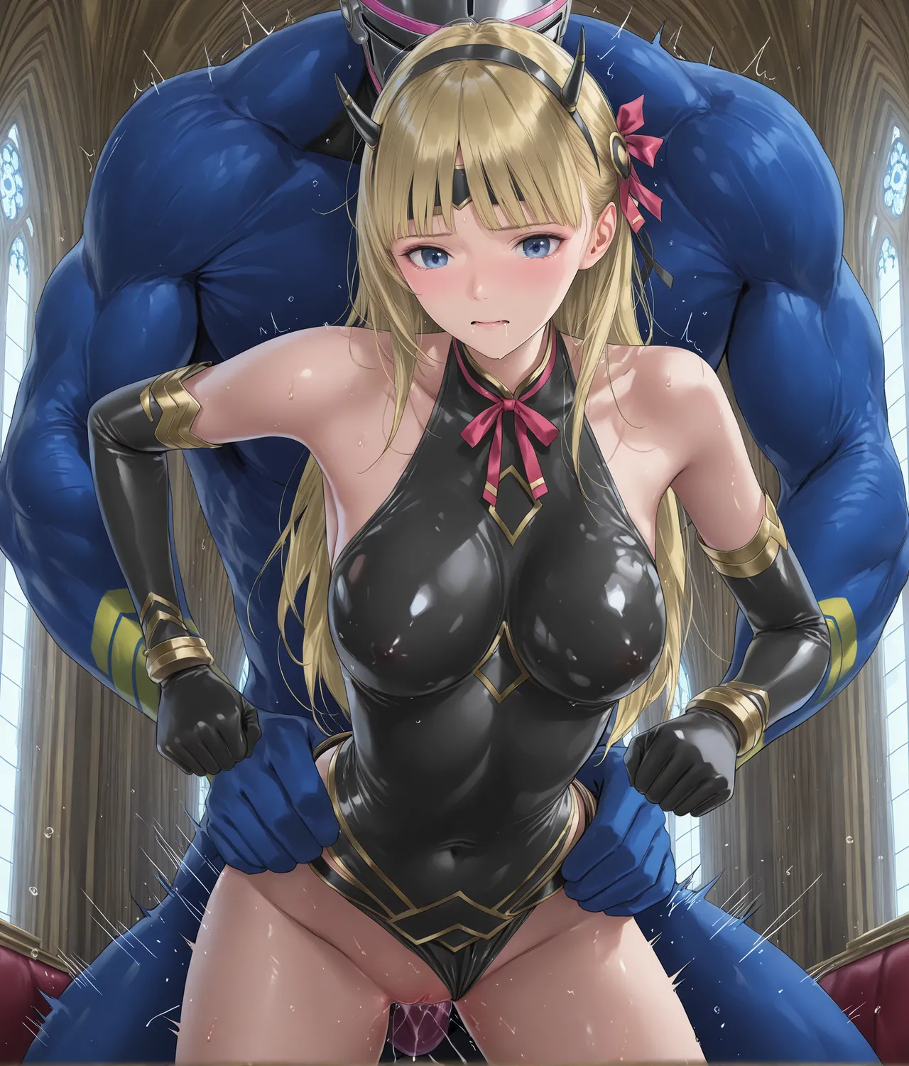 [ppkkmoon X BackyourLuck (mogO-721)] ヒロイン敗辱〜5人の敵に代わるがわる〜 EX !! 去馬塞克及補圖 (De-mosaic and add-image) Heroine Haijoku ~5-nin no Teki ni Kawarugawaru~ | Heroine Violation: Swapped Between 5 Enemies[Chinese][with 雷电将军汉化] page 277 original parody - full color monster hentai manga - read online free