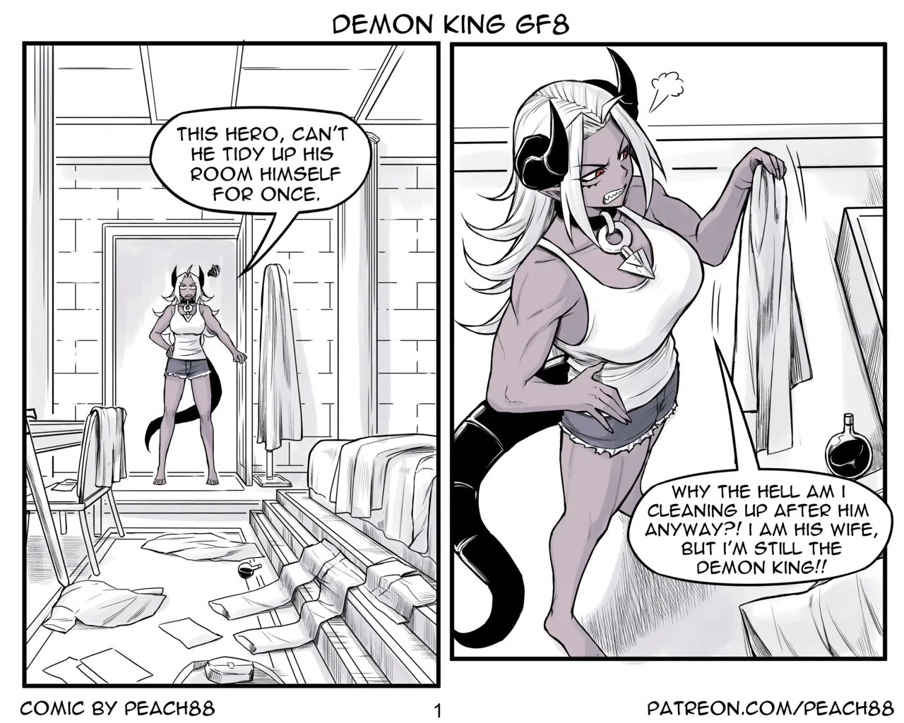 Demon King GF page 177 original parody - sole female sole male hentai manga - read online free