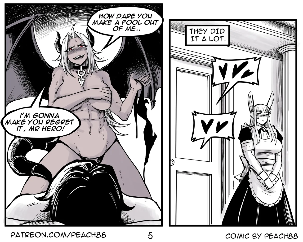 Demon King GF page 34 original parody - milf unusual teeth hentai manga - read online free