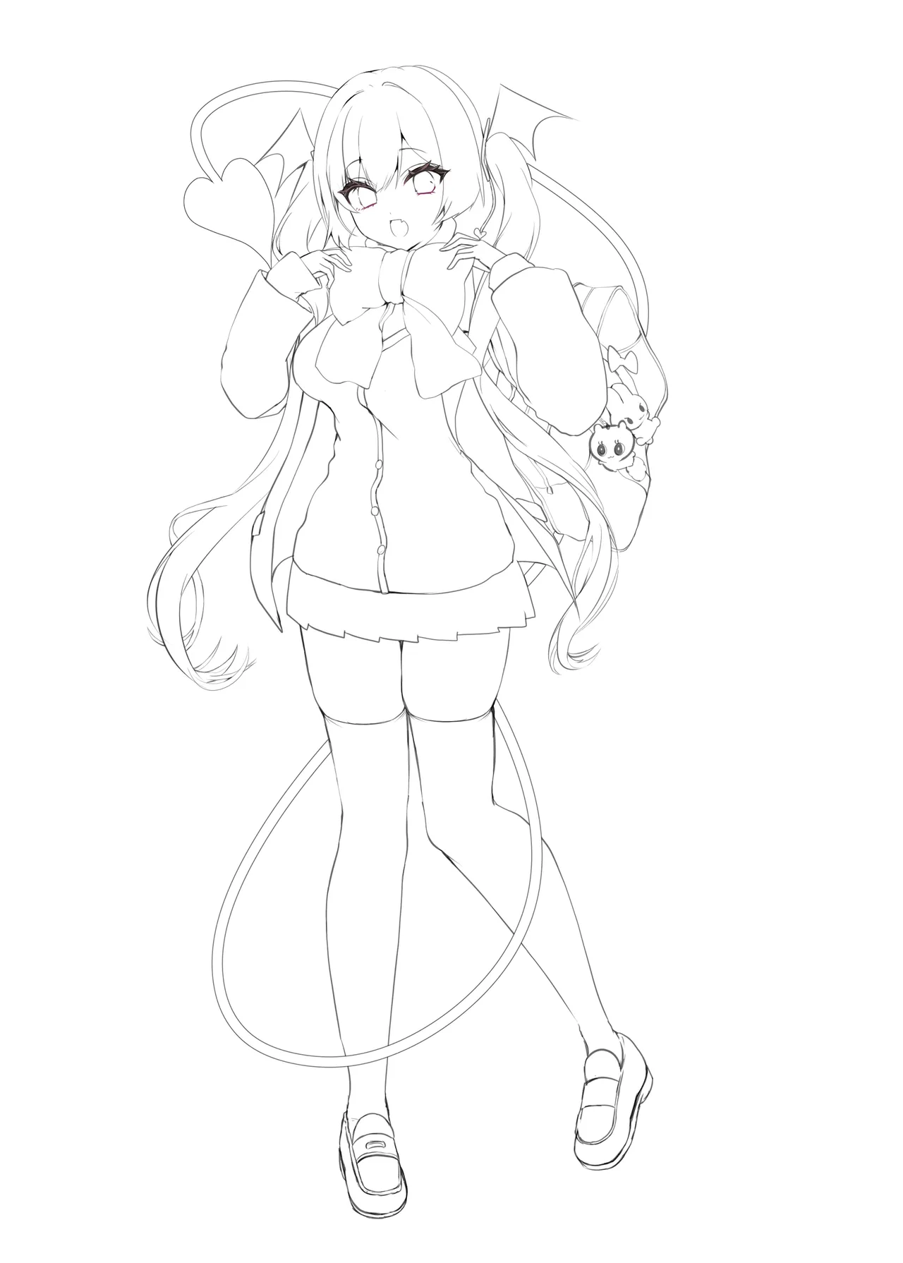 Koakuma-chan no Kougeki! 8 + Omake Hon page 30 original parody - sole female sole male hentai manga - read online free