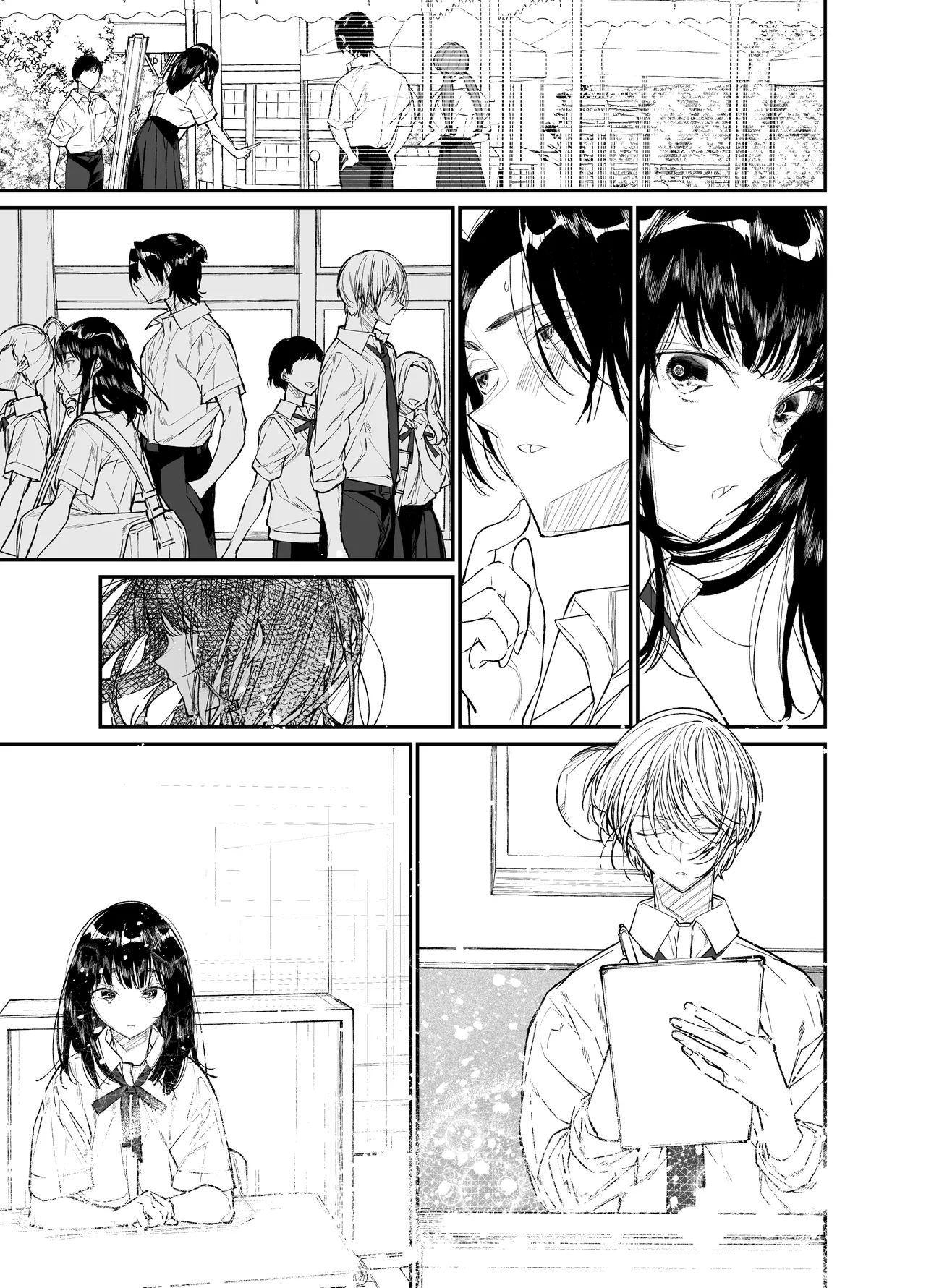 [Hayaku JK ni Naritai (Asakawa)] Gravity ~Soushuuhen~ i to eye to Ai no Hanashi [Digital] page 115 original parody - story arc schoolgirl uniform hentai manga - read online free