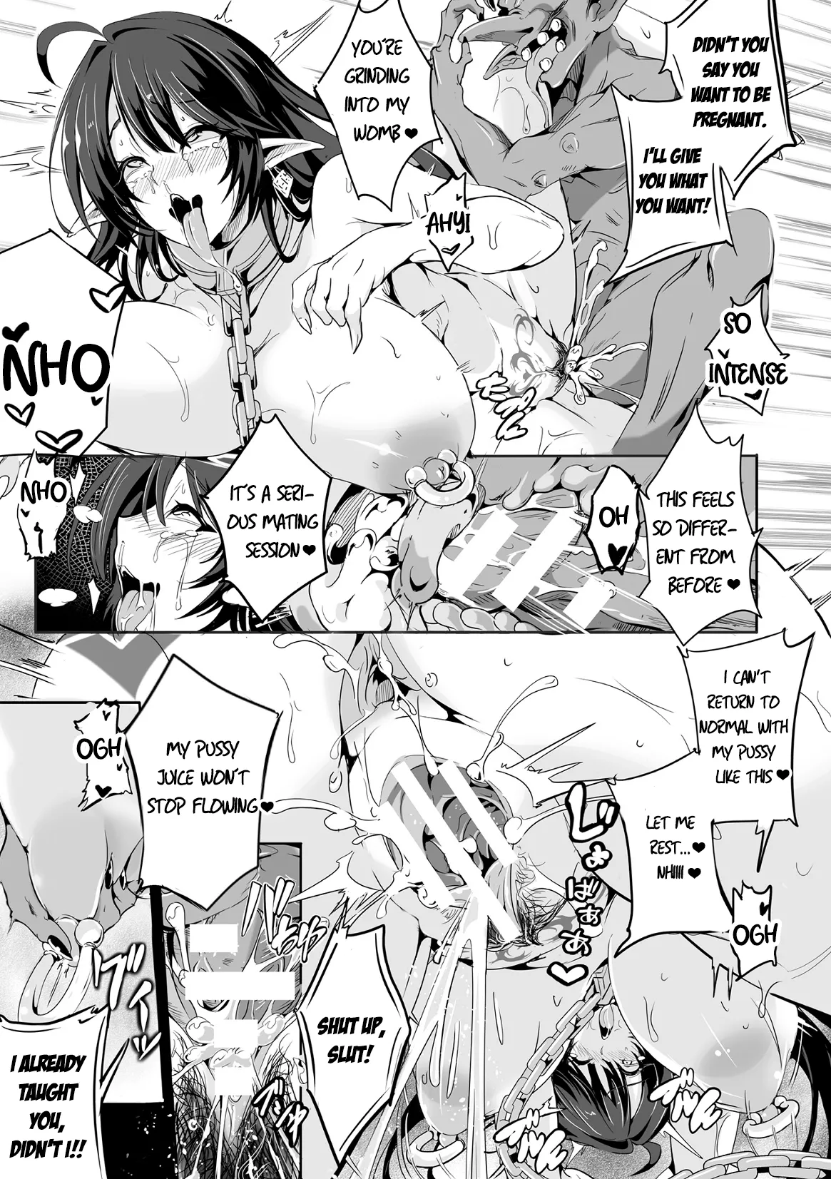 Page 25 of [Kakakaka] Kooni no Kuni no Mesu Elf Bangaihen | Female Elves of the Goblin Country Side Story (Kukkoro Heroines Vol. 40) [English] [Aishi21] [Digital]