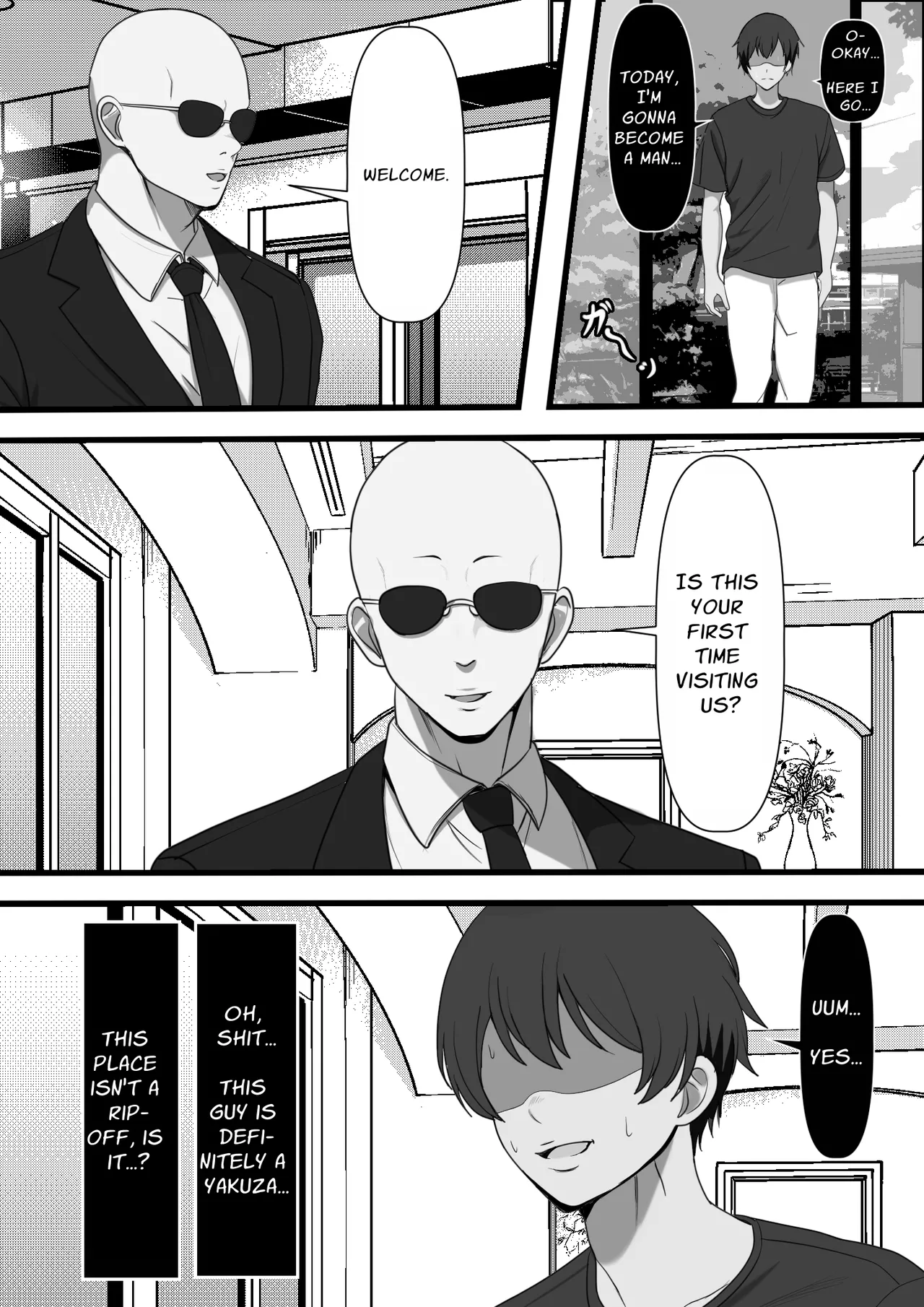 Mura ni Ikken-dake no Fuuzokuden ni Ittara Osananajimi no Hahaoyashika Inakatta no Daga | When I Went To The One And Only Brothel In Town, My Friend's Mother Was The Only Prostitute There - Page 9
