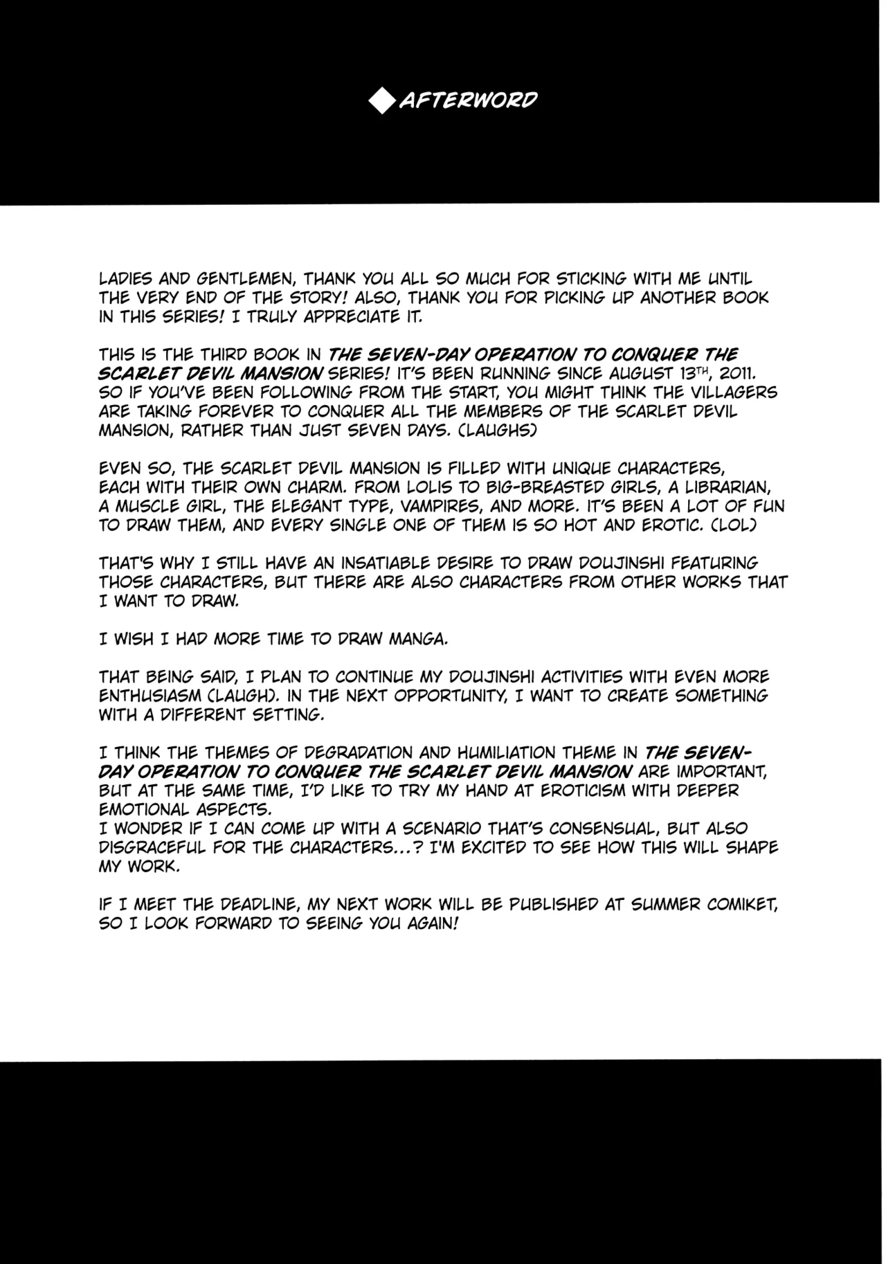 Koumakan Kouryaku Sakusen Nanokakan - Kanketsuhen page 30 featuring hong meiling touhou project parody - group nakadashi hentai manga - read online free