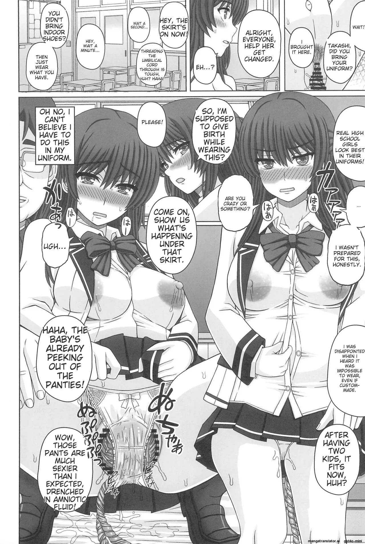 Iinchou wa Class no Ninshin Pet 4 - Page 27