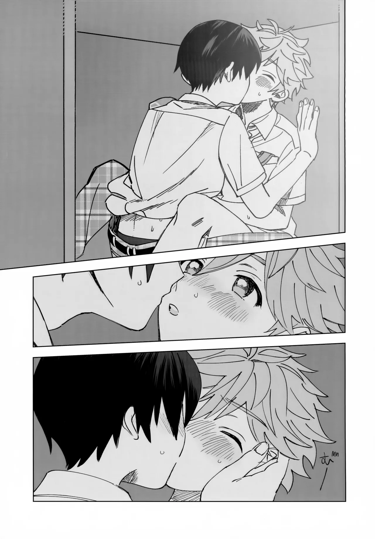 (Oretachi no X Day!!!!) [Montana (Masago)] 2-A, Houkago | 2-A, After School (Ensemble Stars!) [English] page 28 featuring subaru akehoshi ensemble stars parody - schoolboy uniform full censorship hentai manga - read online free