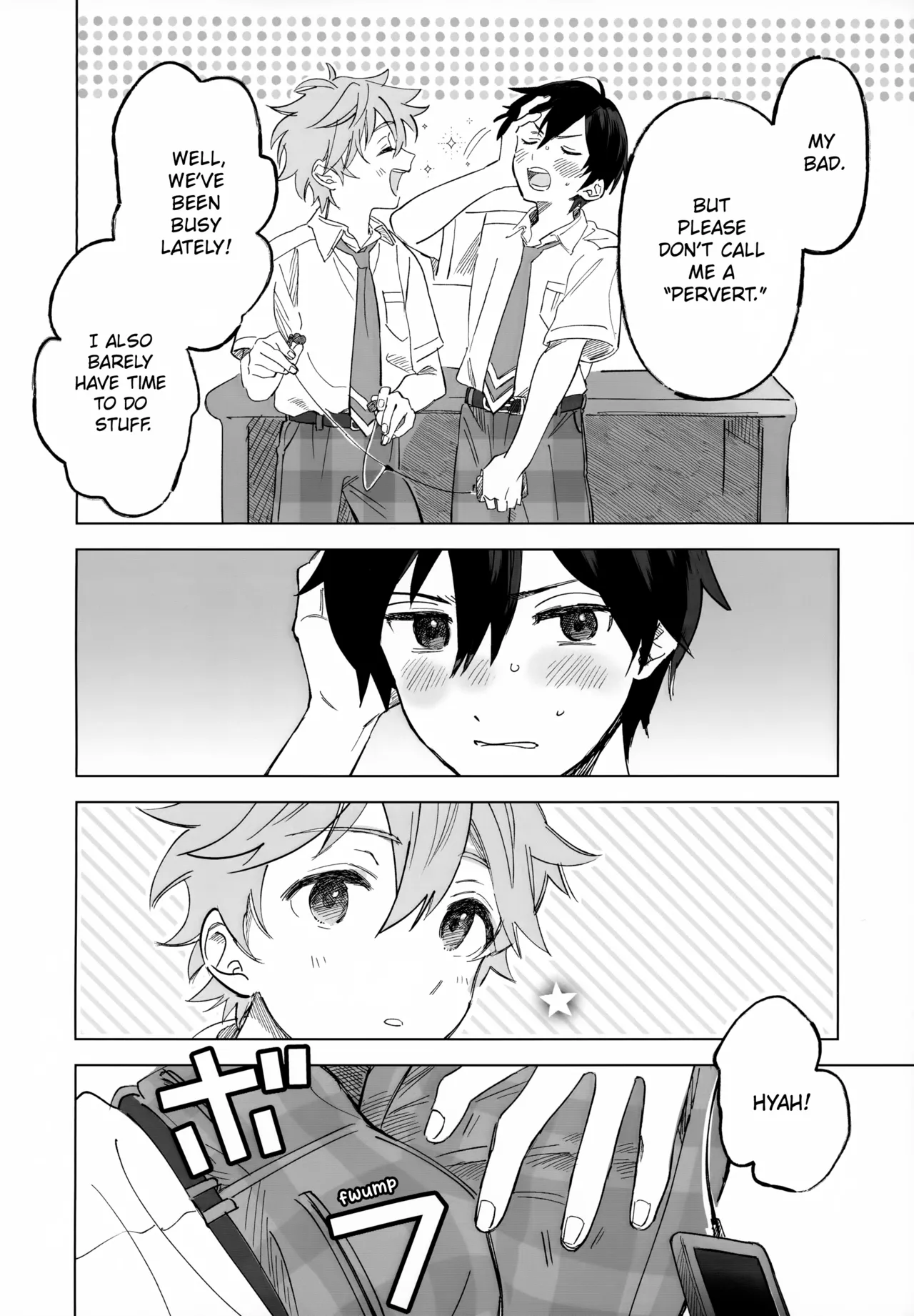 (Oretachi no X Day!!!!) [Montana (Masago)] 2-A, Houkago | 2-A, After School (Ensemble Stars!) [English] page 9 featuring subaru akehoshi ensemble stars parody - full censorship no penetration hentai manga - read online free