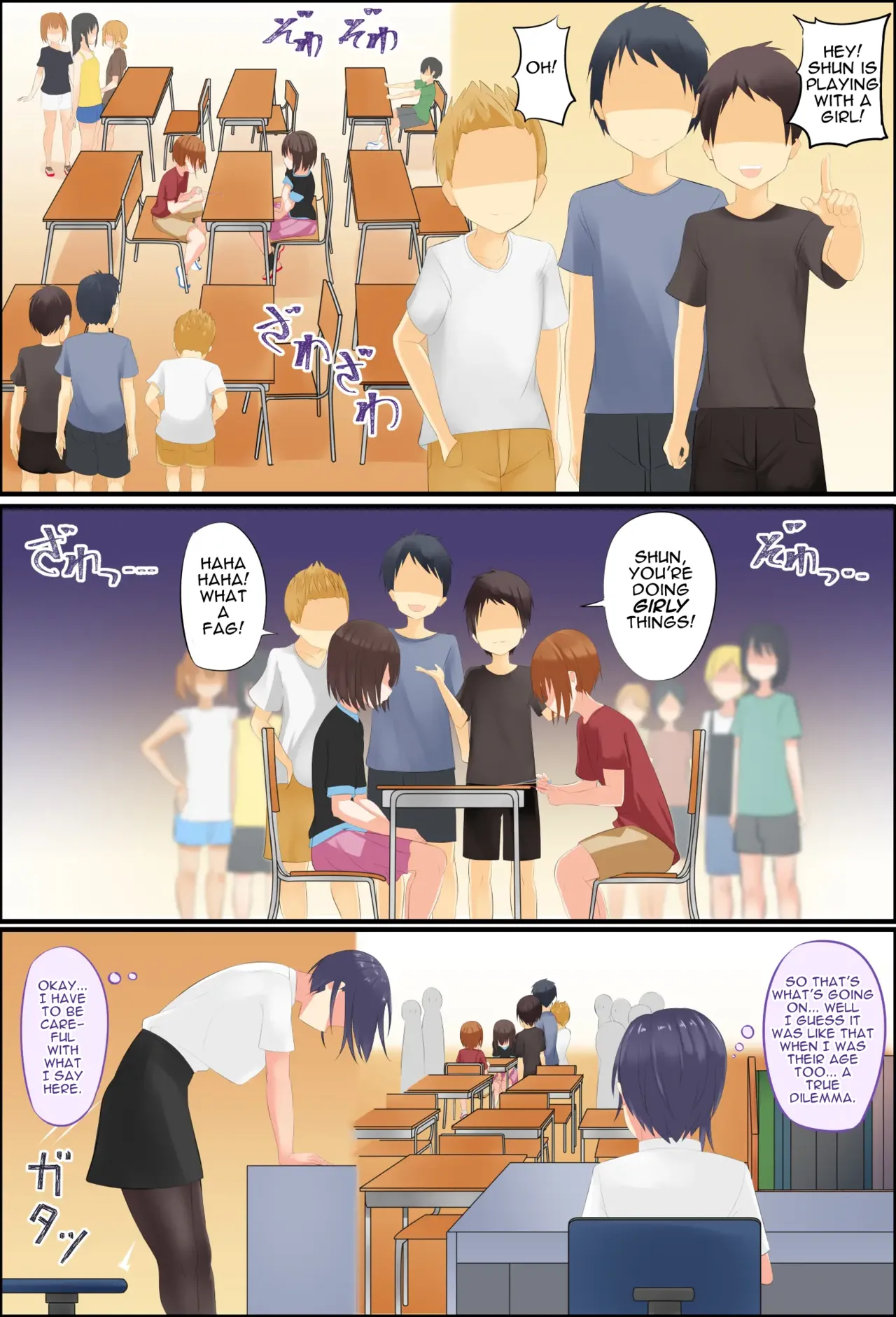 Page 57 of [Agu-trip] Misuzu-sensei no Sei Kyoiku ~ Shotacon Onna Kyoshi ga Shishunki Shota no Nayami o SEX de Kaiketsu | Misuzu-Sensei's Sexual Education ~ A Shotacon Teacher Solves the Troubles of a teenage Shota with SEX [English]