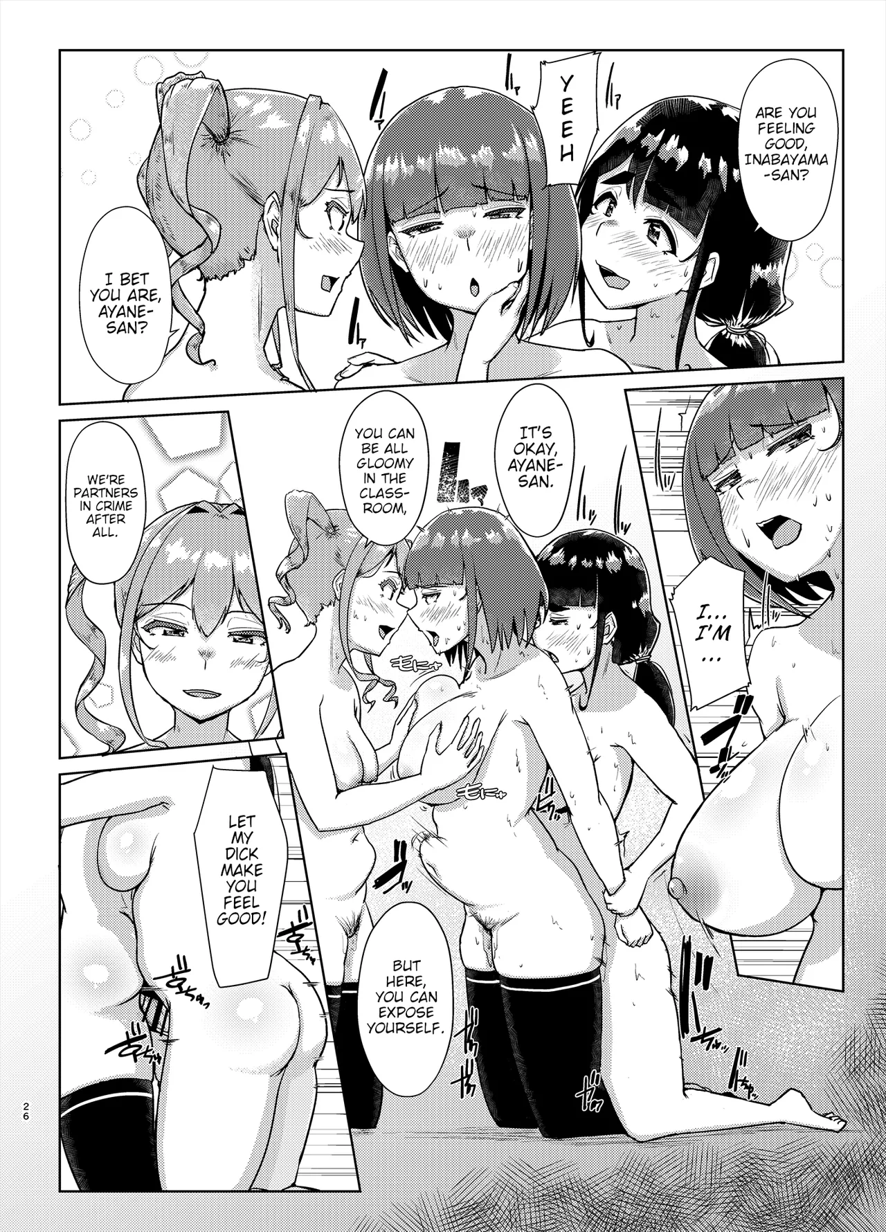 Sensei no Ochinchin, Watakushi ni Bussashite Kudasaimashi! 2 | I Want You to Plow Me With Your Dick, Sensei! Part 2 page 25 original parody - nakadashi big areolae hentai manga - read online free