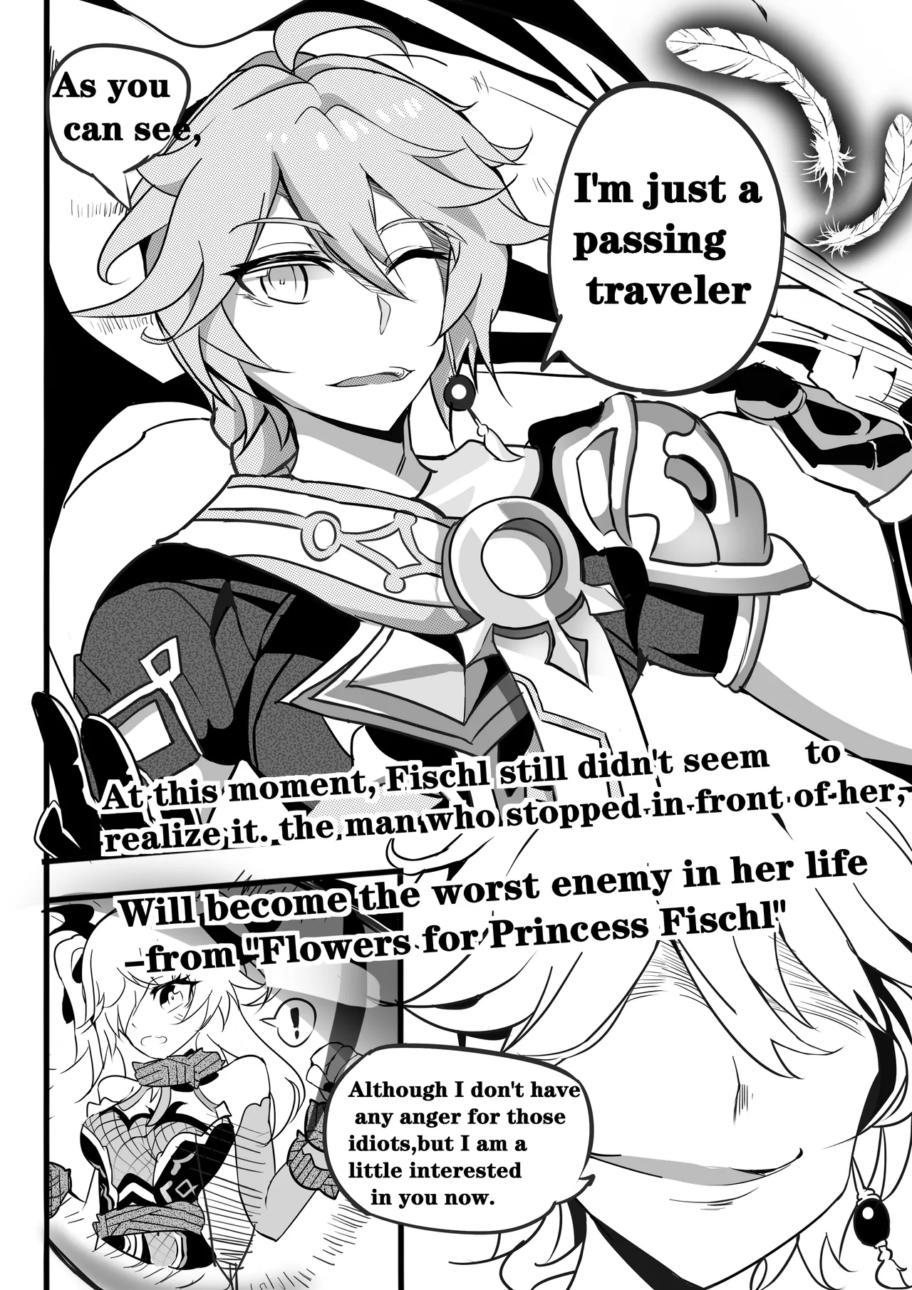 Sex daily record of the Genshin2Chapter of Fischl page 12 featuring fischl genshin impact parody - uncensored eyepatch hentai manga - read online free