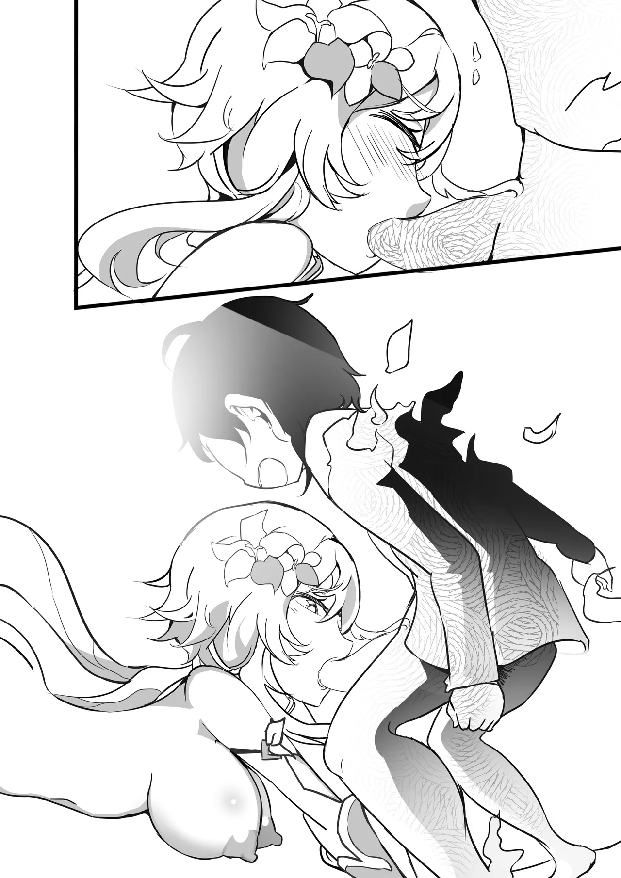 Sex daily record of the Genshin3 Chapter of Hu TaoXLumina page 22 featuring lumine genshin impact parody - unusual pupils uncensored hentai manga - read online free