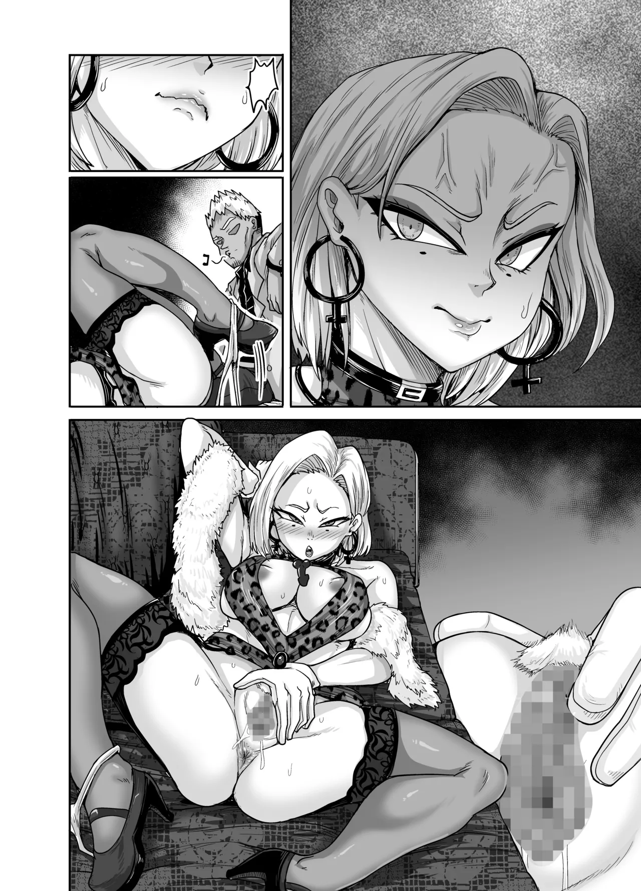 性欲に勝てないオンナ page 67 featuring android 18 dragon ball z parody - cheating prostitution hentai manga - read online free