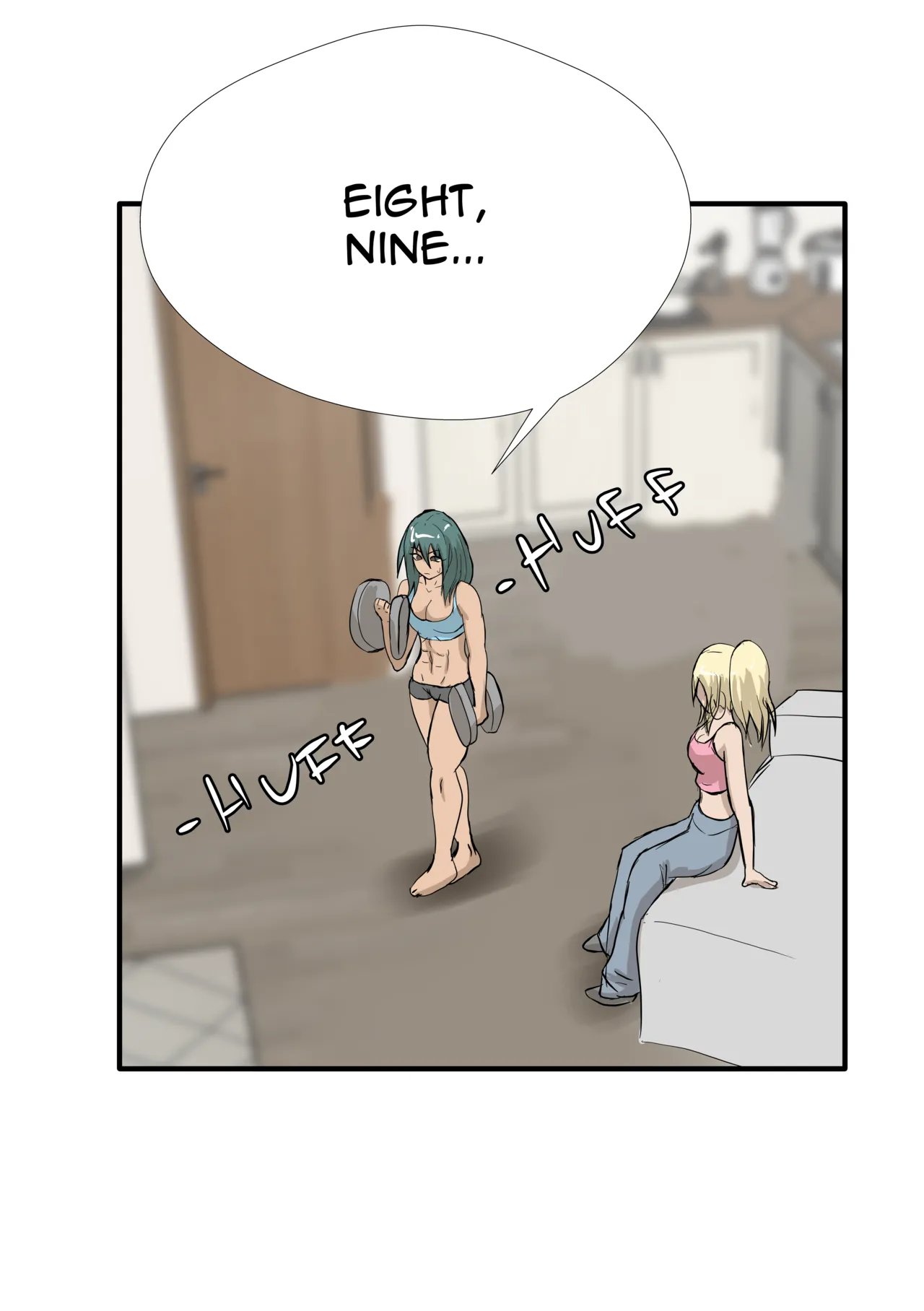 Alex and Danny's Weight Training Mishap! FINAL - Page 1