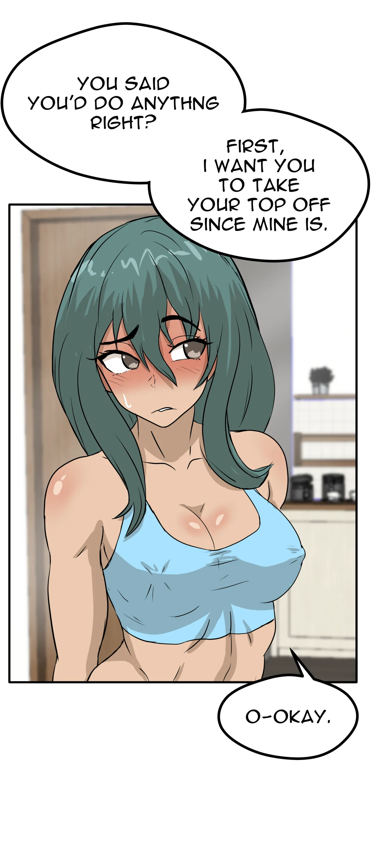 Alex and Danny's Weight Training Mishap! FINAL page 111 original parody - kissing females only hentai manga - read online free